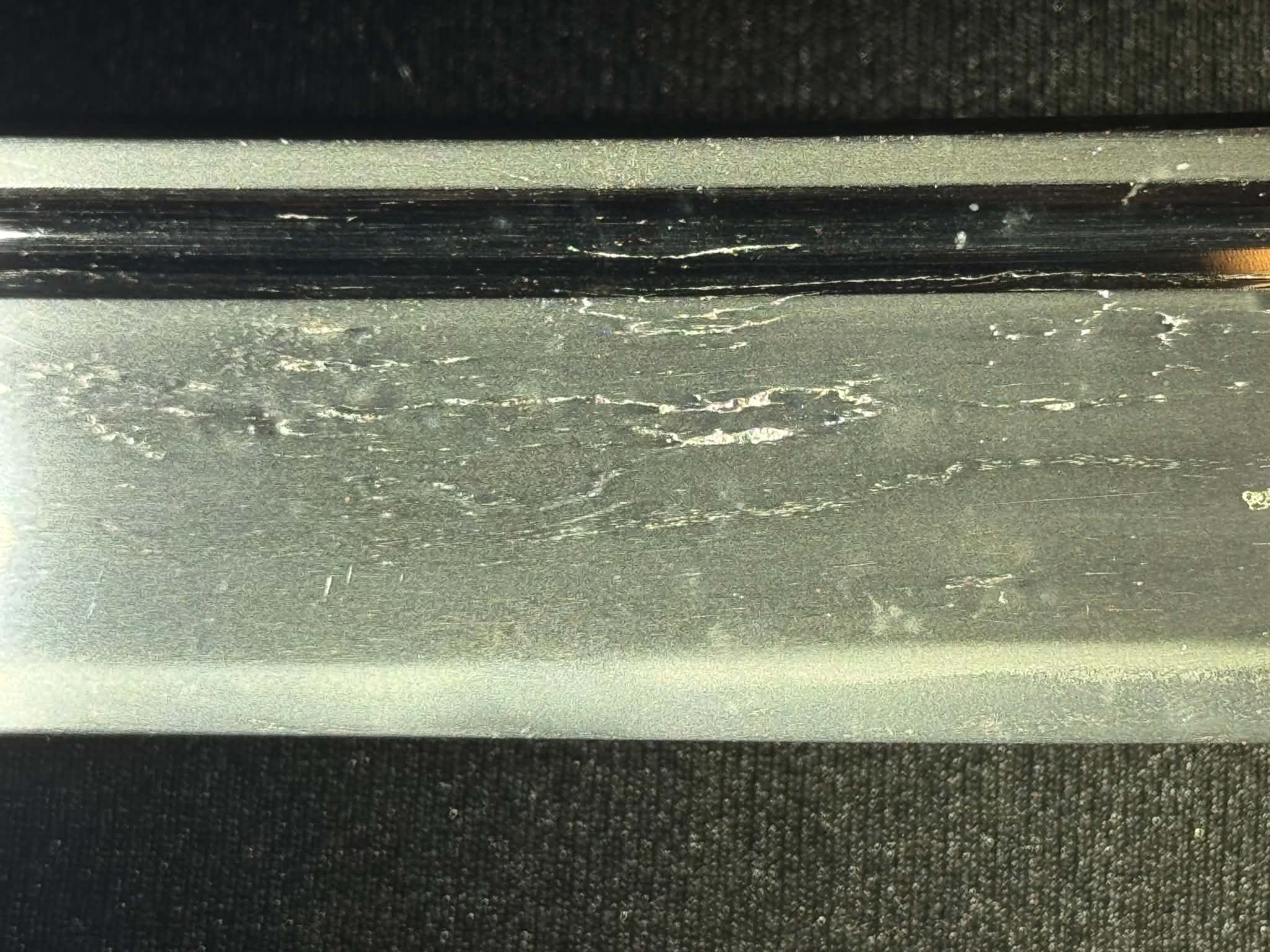 Antique Nihonto - Muromachi (4-600 years old) Wakizashi in Shirasaya, signed Soshuju Hiromasa