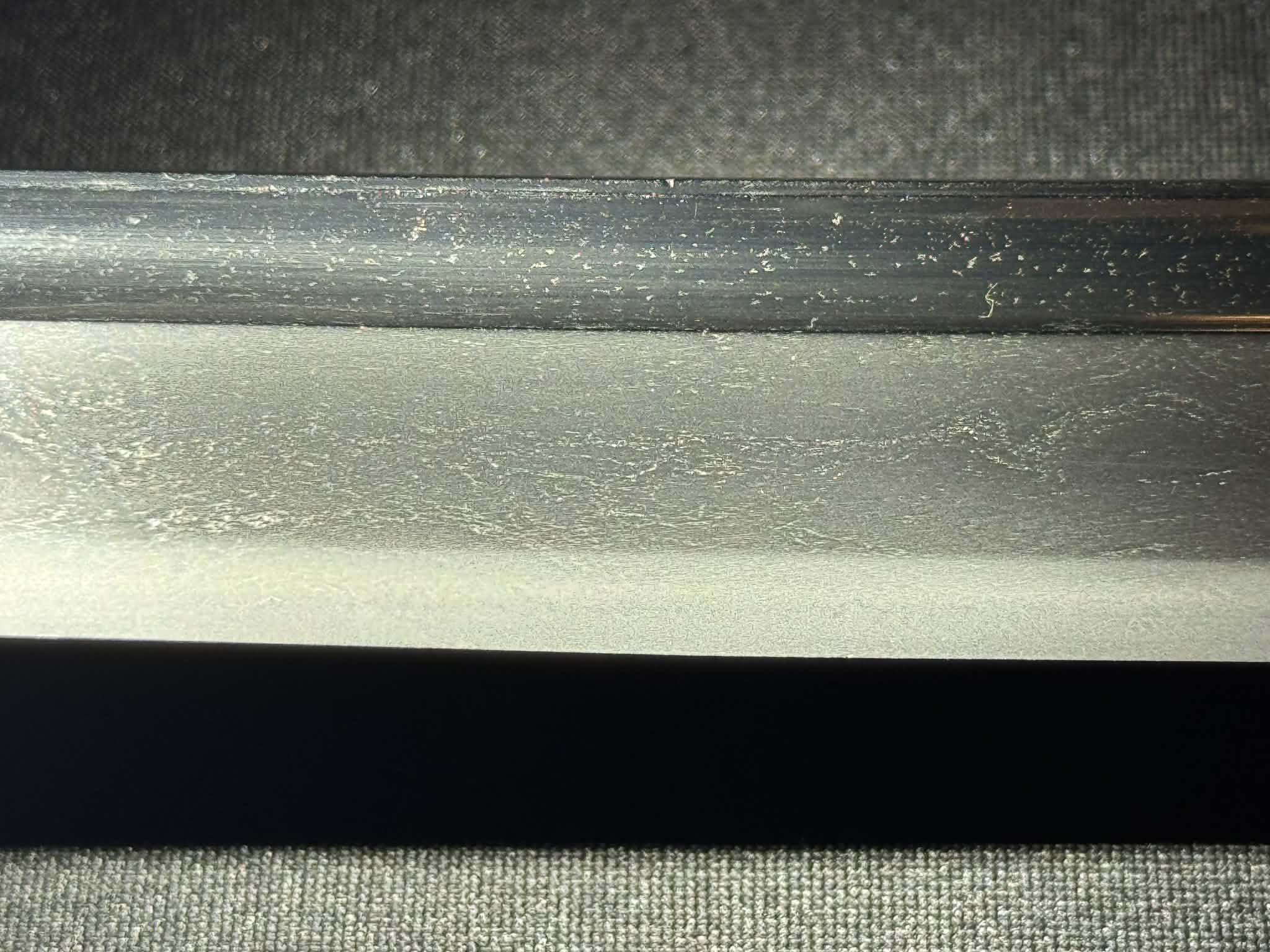 Antique Nihonto - Late Muromachi Katana in Shirasaya - Signed Tomotsugu, NBTHK attributed to Uda