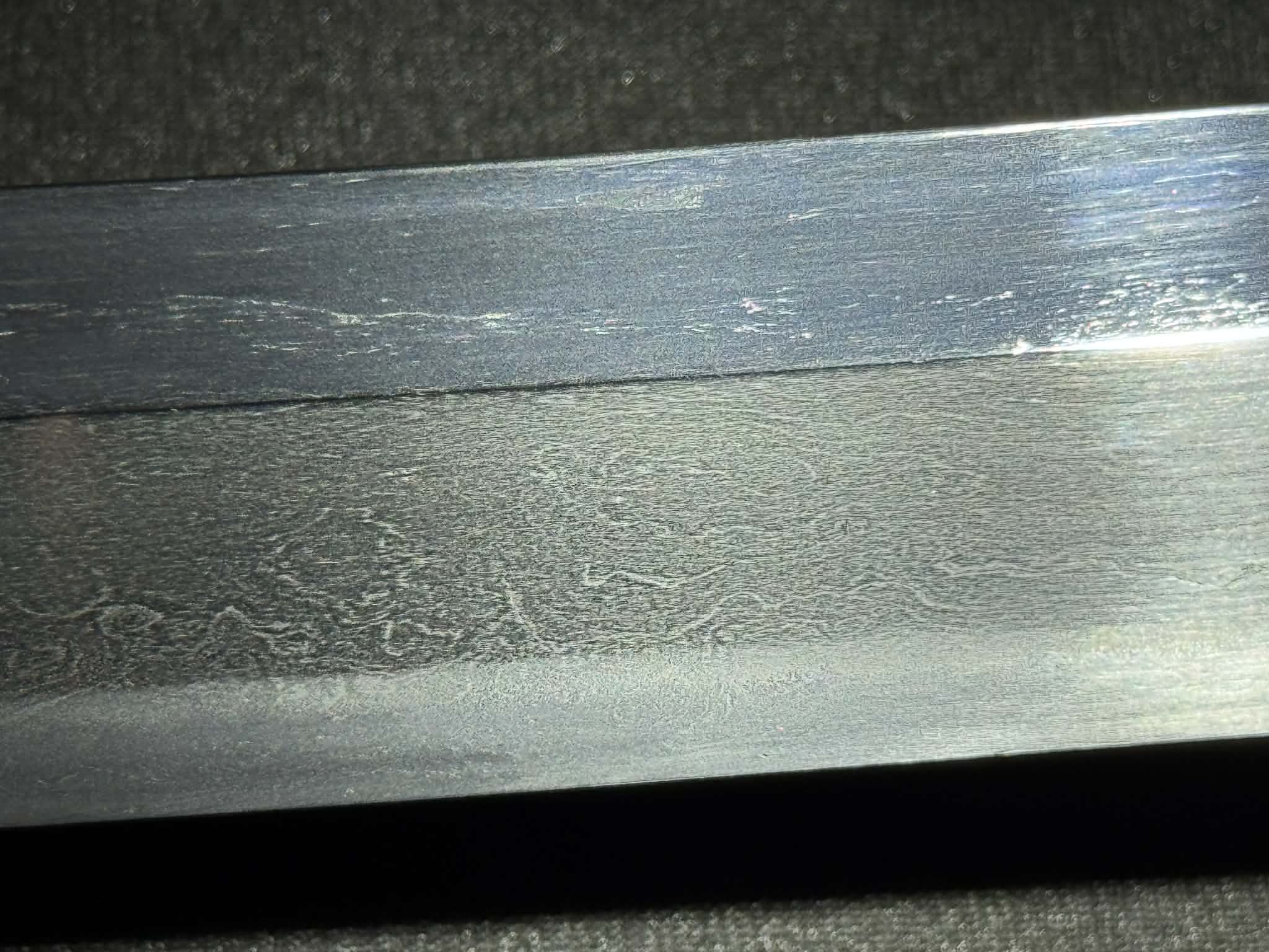 Antique Nihonto - Katana in shirasaya - signed Fujyuhiro (unverified)