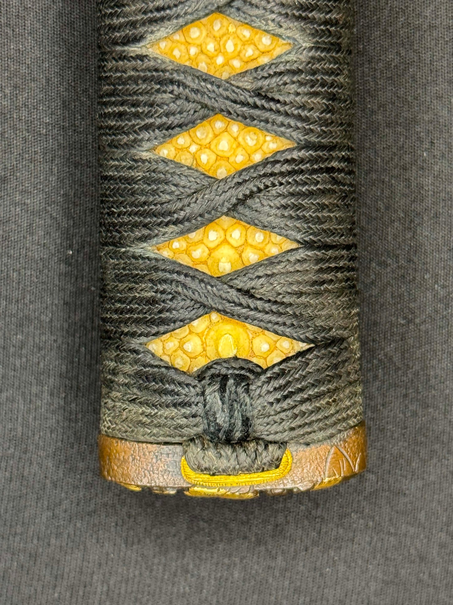 Antique Nihonto - LONG Late Edo Katana with Koshirae, NBTHK attributed to Banryusai Michitoshi
