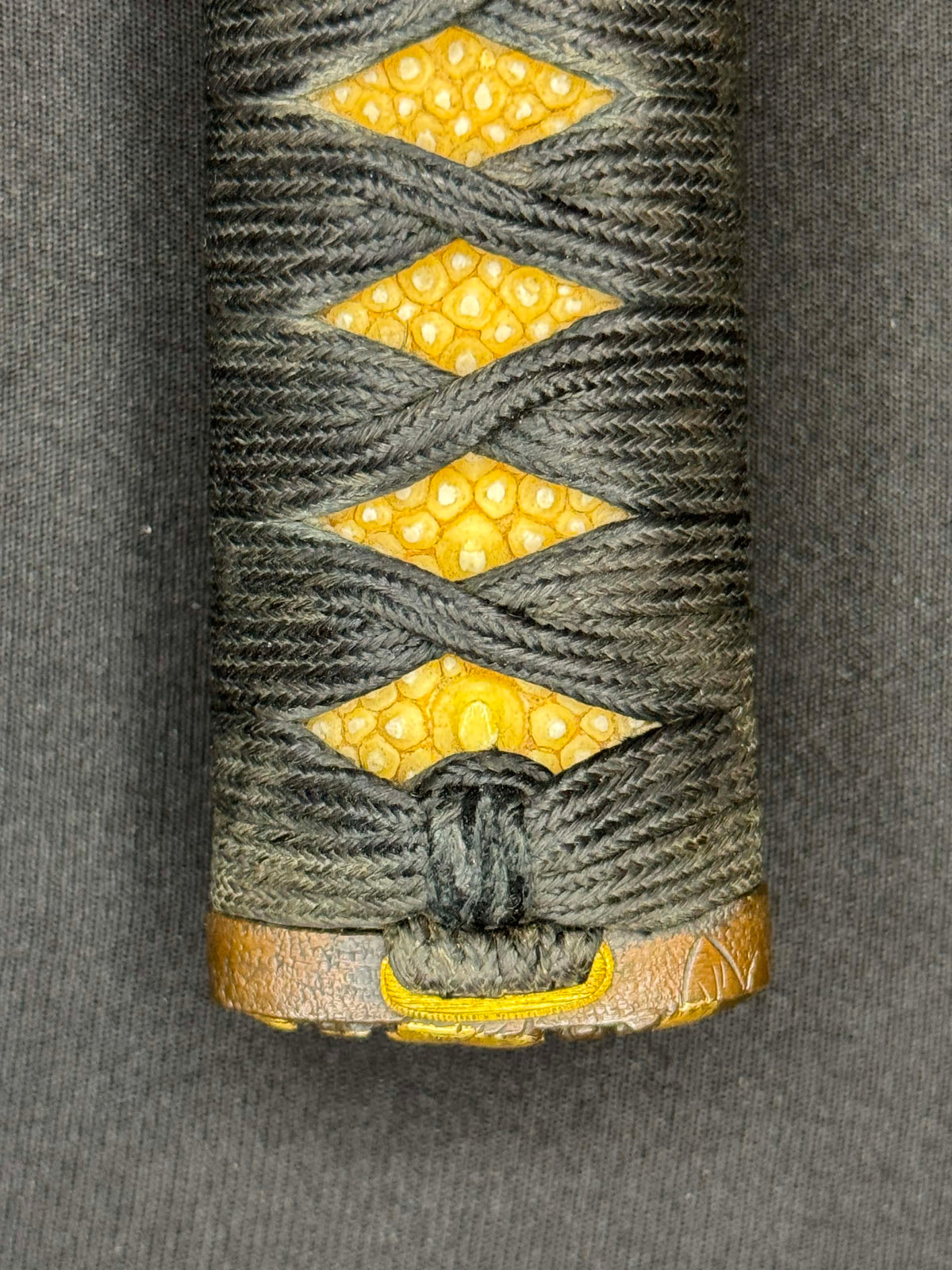 Antique Nihonto - LONG Late Edo Katana with Koshirae, NBTHK attributed to Banryusai Michitoshi