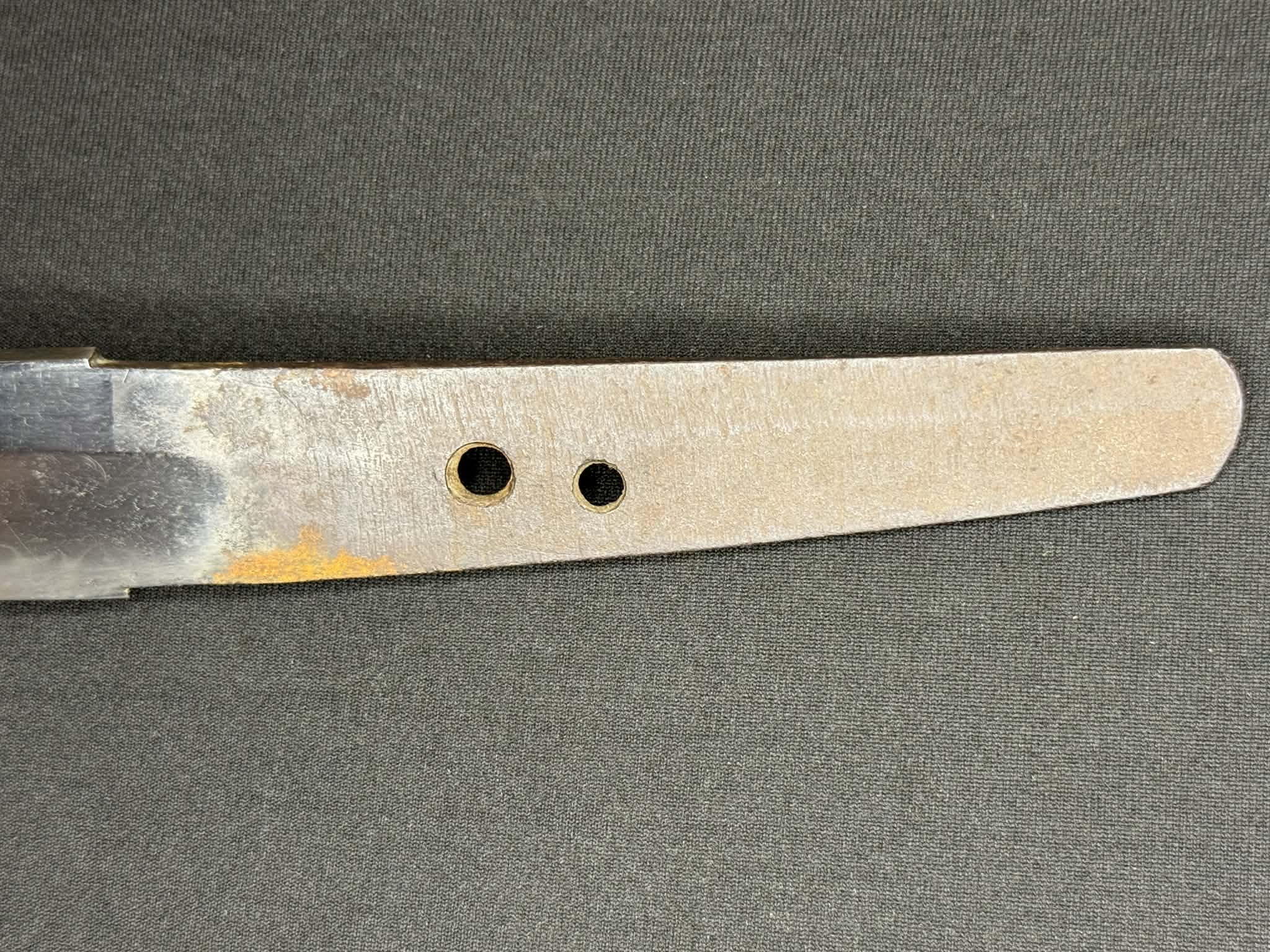 Antique Nihonto - Late Edo Wakizashi in Shirasaya with Shikomizue mounts (Stick Sword)