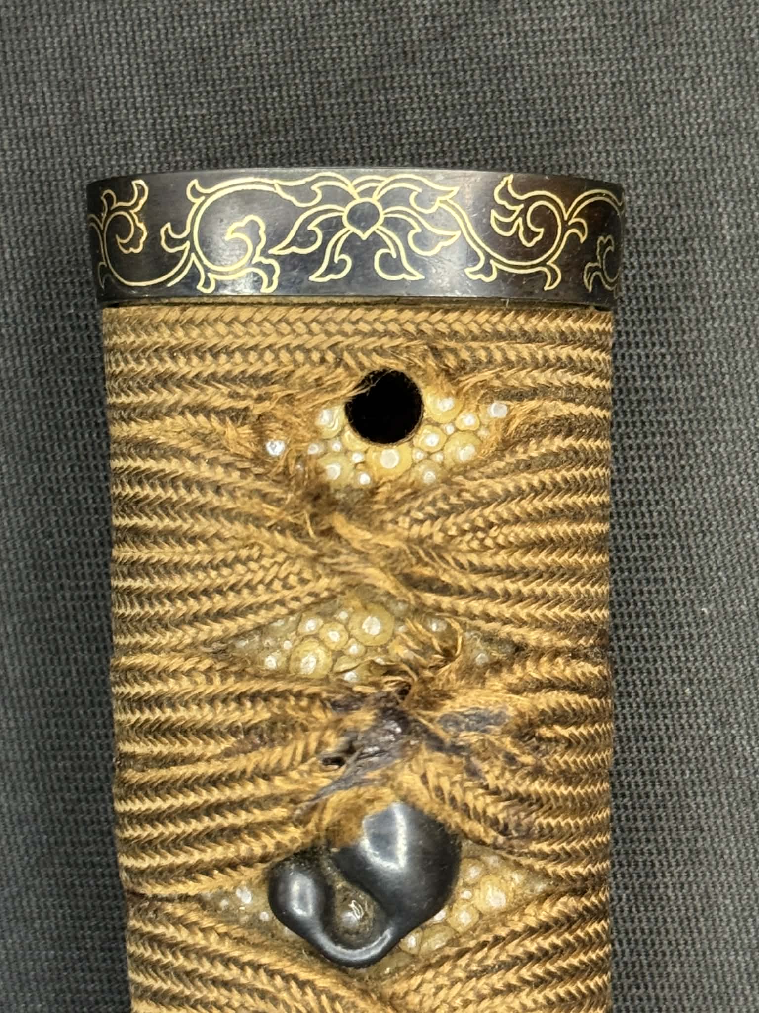 Antique Nihonto - Tanto in Koshirae, signed Mihara Ju Masayuki Saku (unverified)