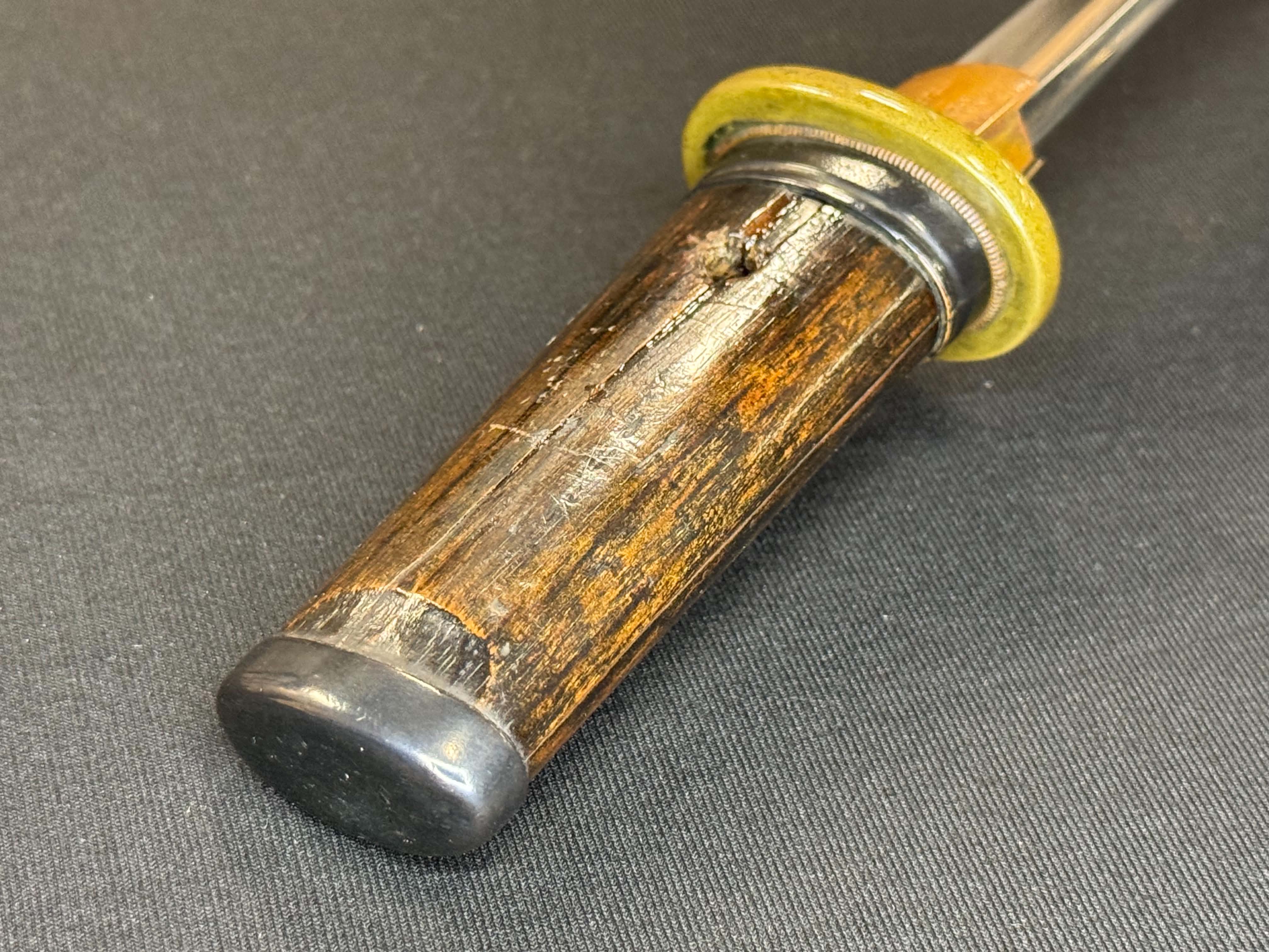 Antique Nihonto - thiccc Yoroi Doshi Armor Piercer Tanto in Koshirae