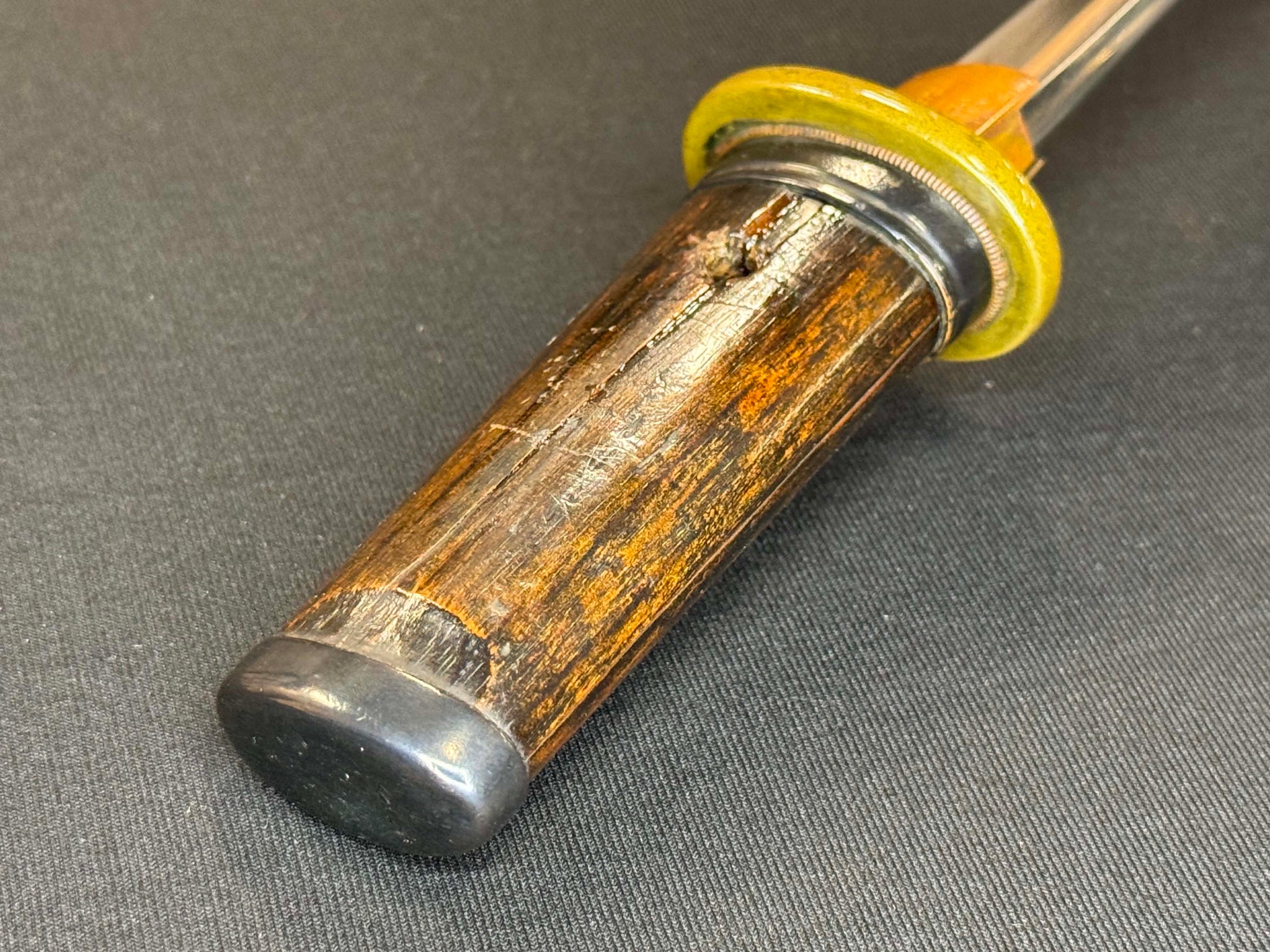 Antique Nihonto - thiccc Yoroi Doshi Armor Piercer Tanto in Koshirae