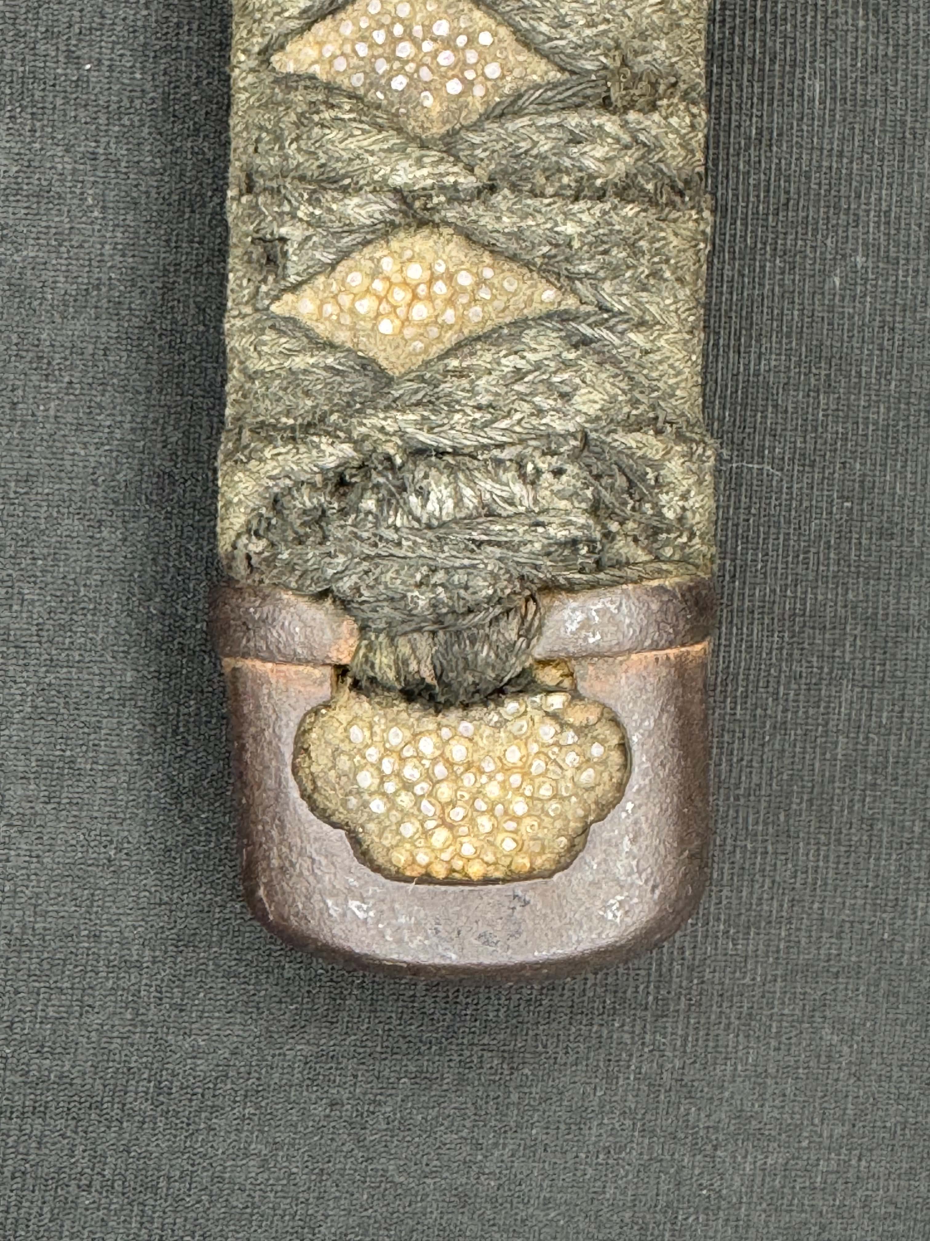 Antique Nihonto - Wakizashi in Koshirae, signed Bishu Osafune Sukesada