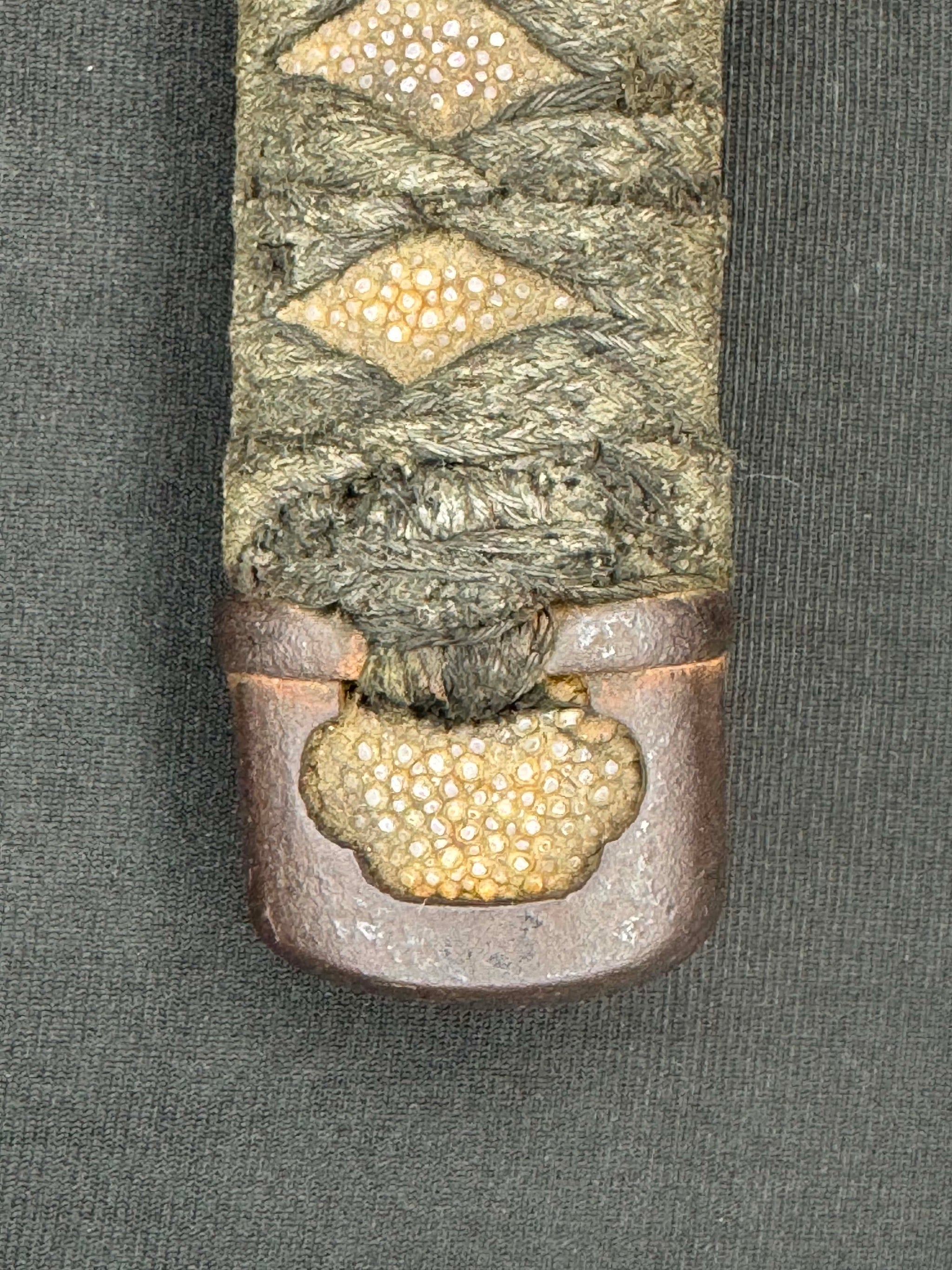 CONSIGNMENT Antique Nihonto - Wakizashi in Koshirae, signed Bishu Osafune Sukesada