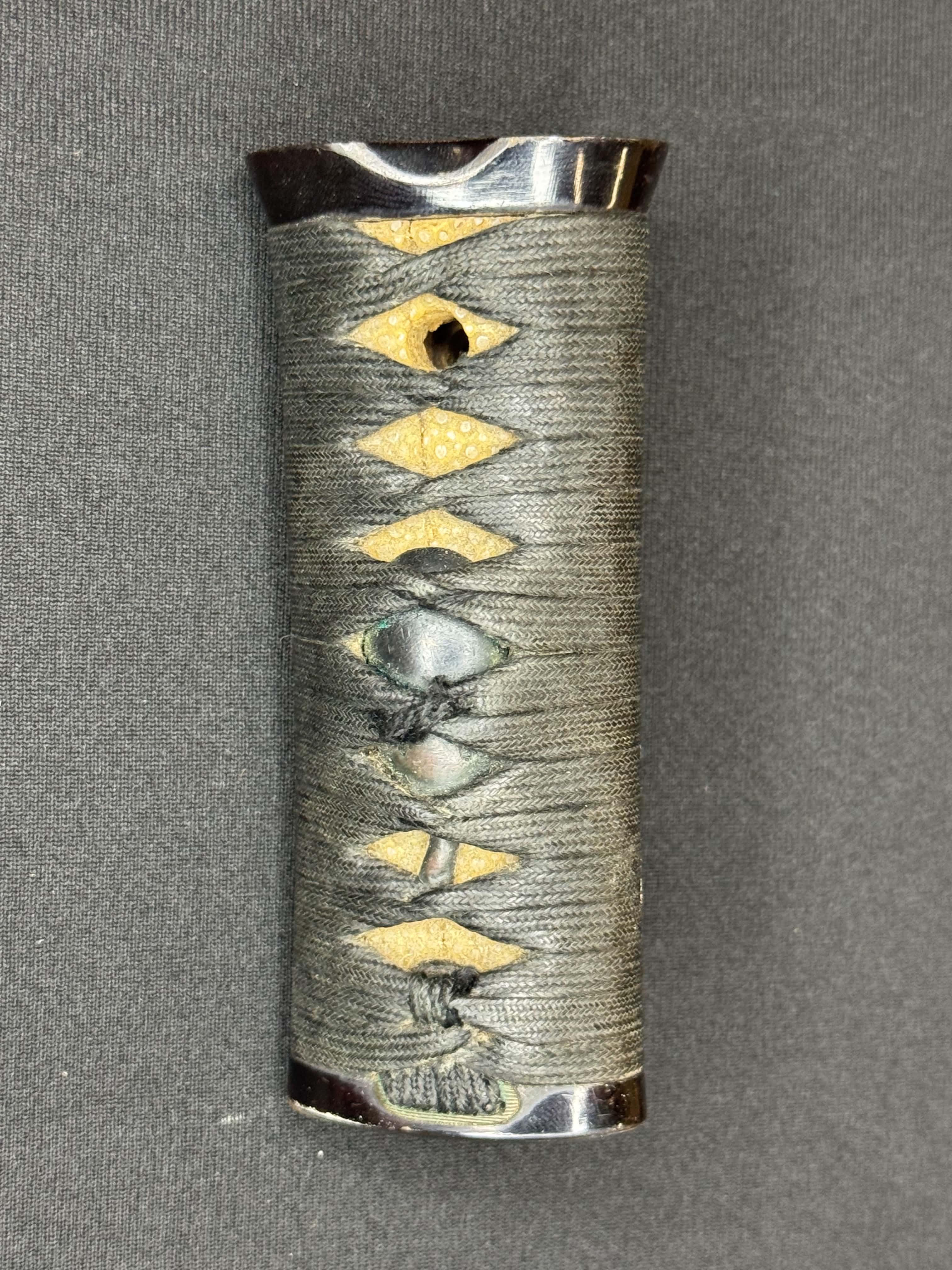 Antique Nihonto - Tanto in koshirae, signed Hiroyoshi, NBTHK certified