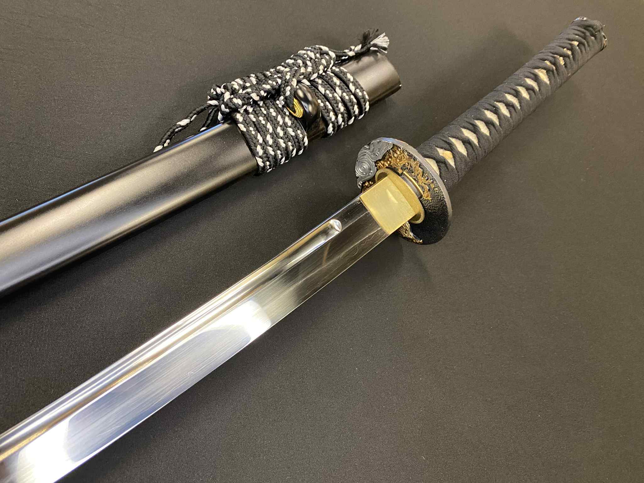Legacy Steel Katana - Dark Eagle - Sanmai Lamination