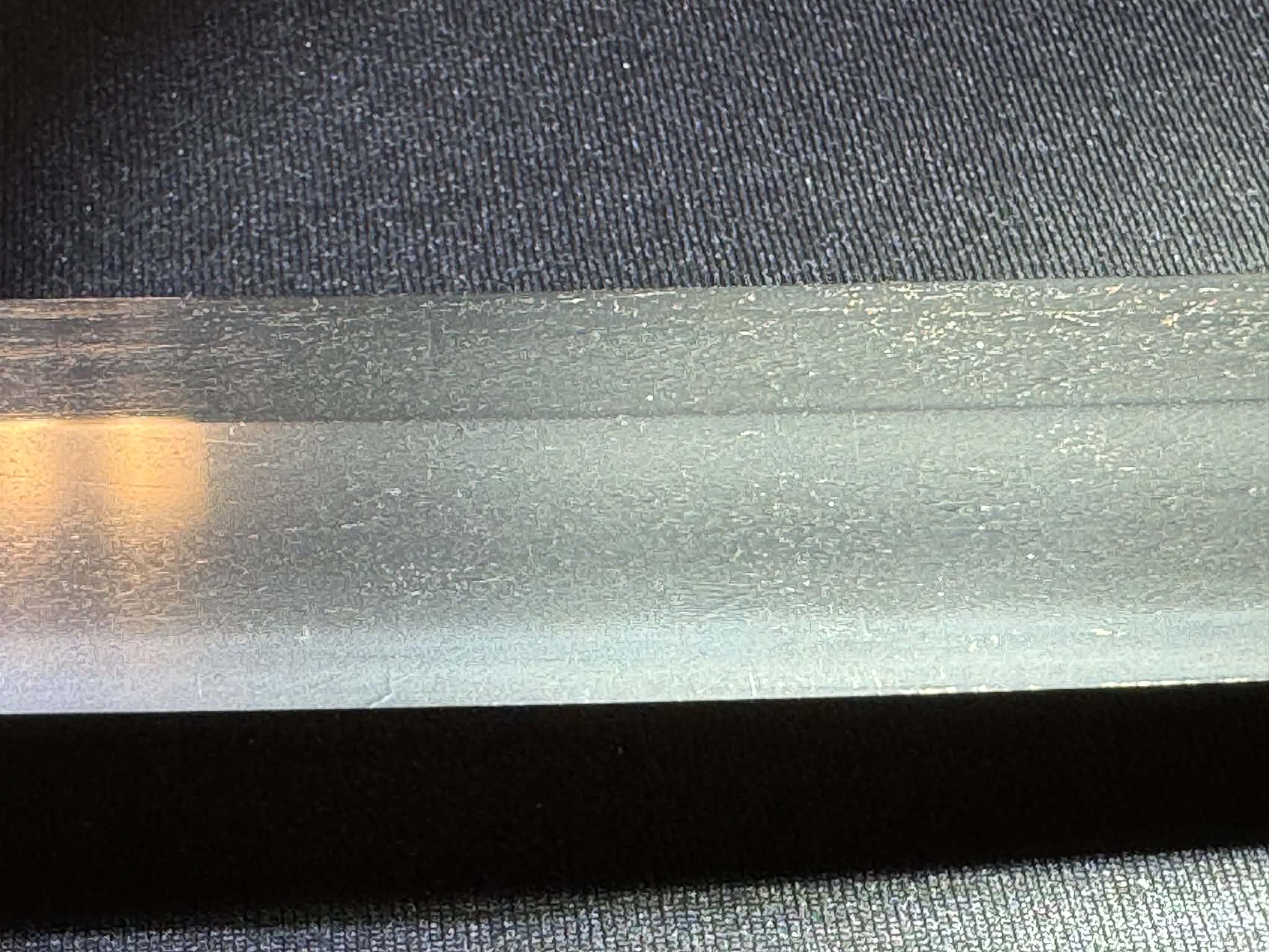 Antique Nihonto - Wakizashi in Shirasaya, signed Zenjo Kanetoshi