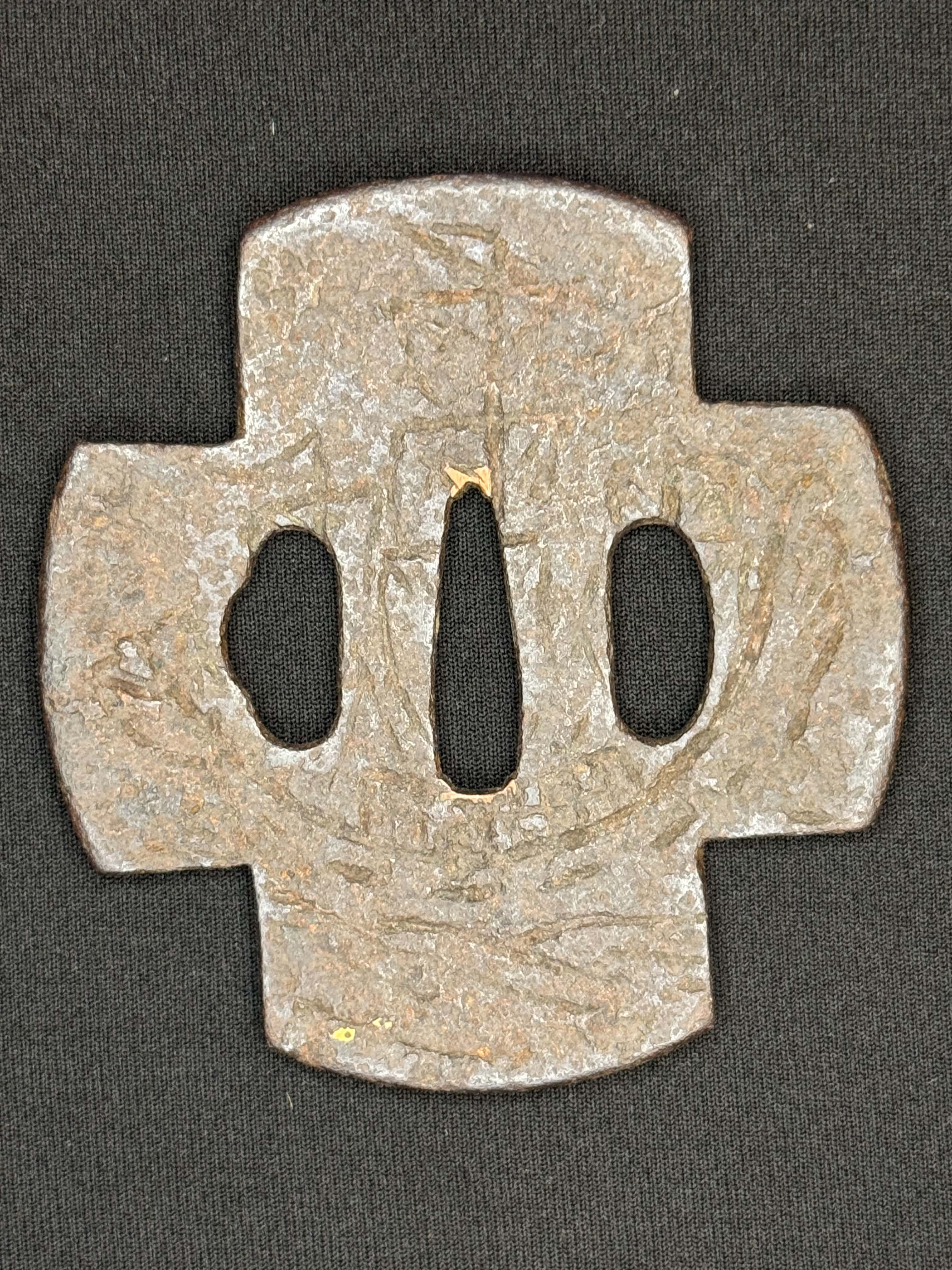Antique Tsuba - Christian