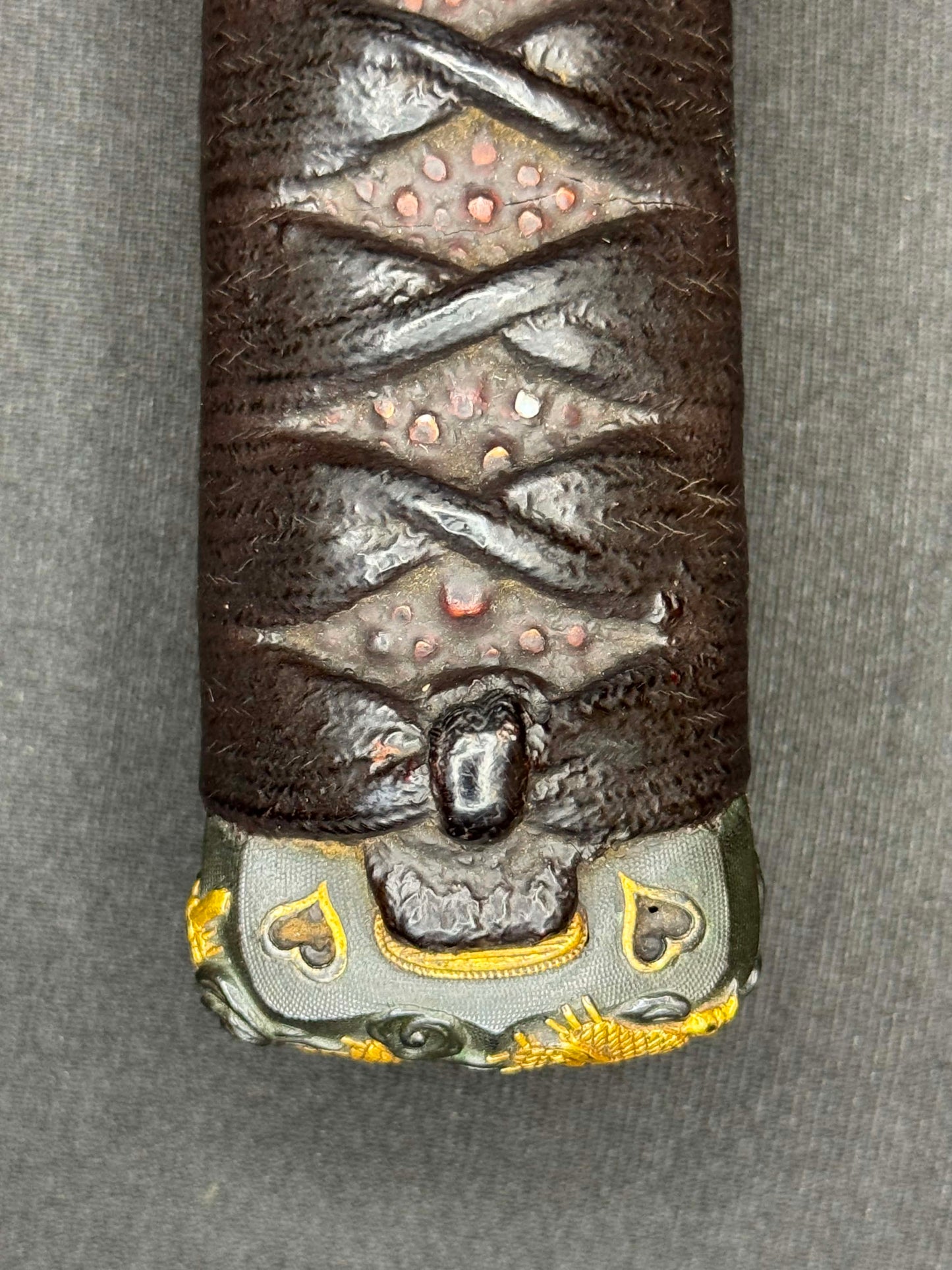 Antique Nihonto - Early Edo (300-350 years old) Katana in Koshirae, signed Yokoyama Ueno Daijo Fujiwara Sukesada (not verified)