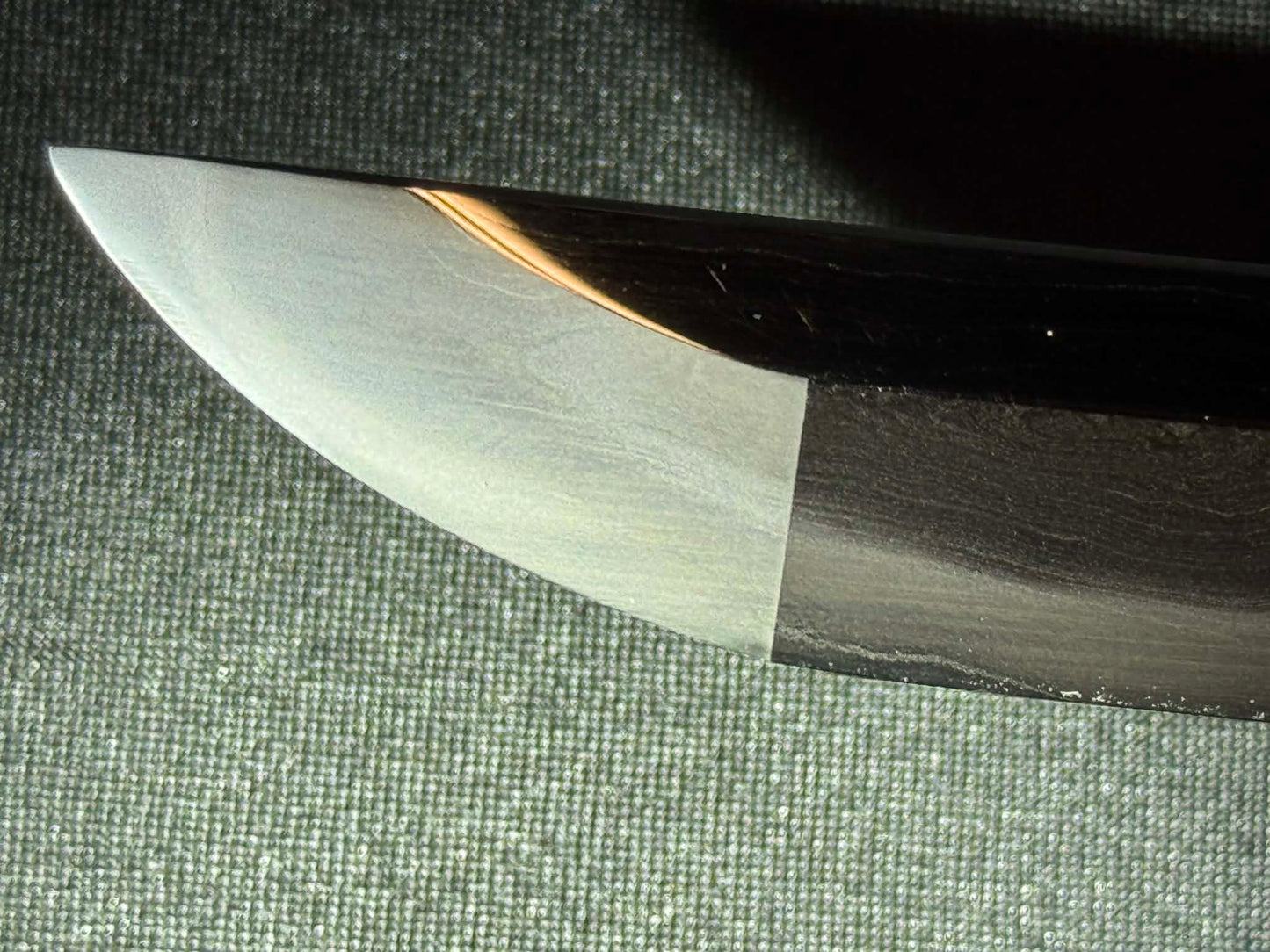 Masterwork Phoenix Armory Katana - Dark Vanguard Handachi Folded Steel