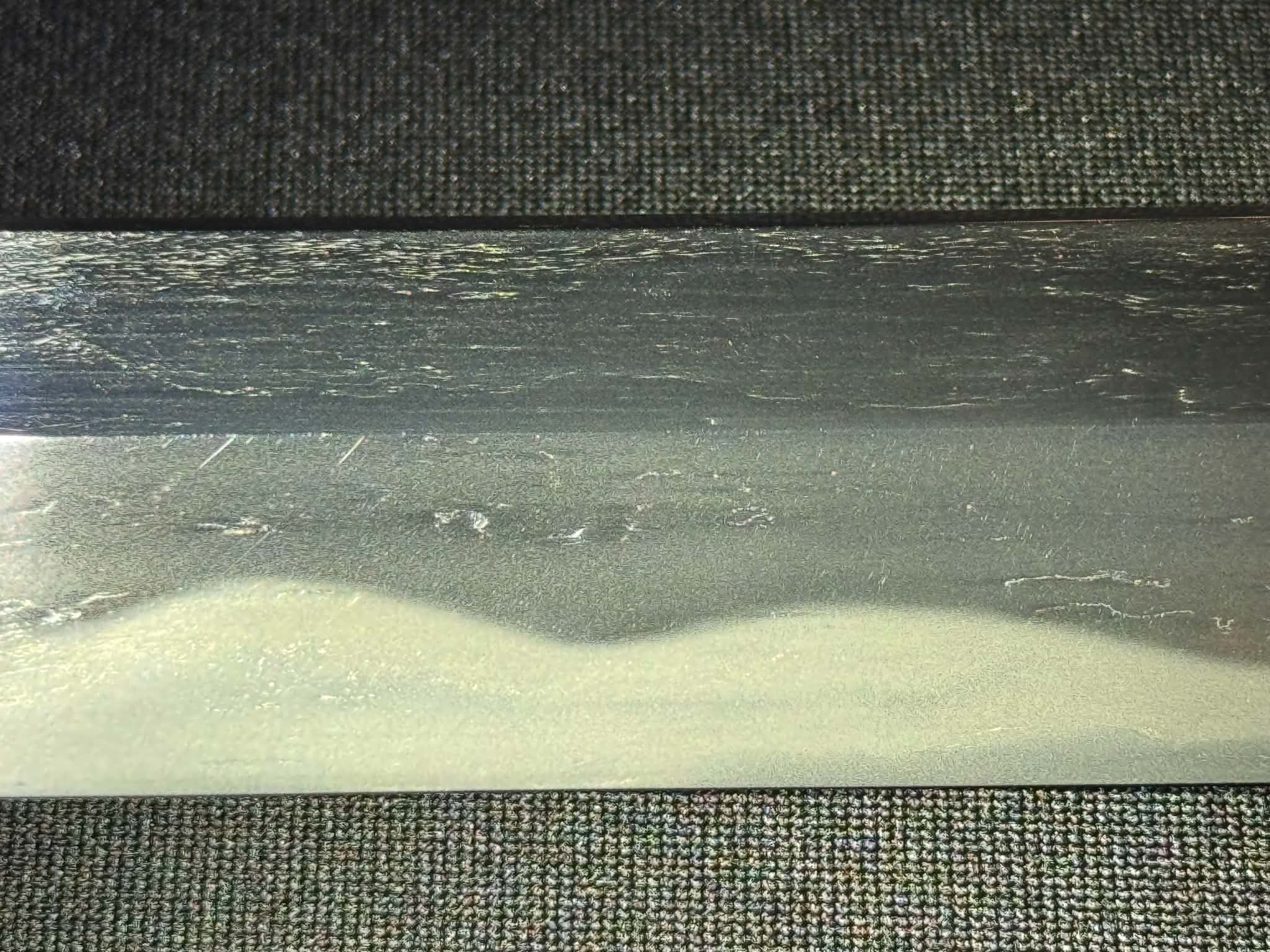 Antique Nihonto - Possible BATTLE DAMAGE Katana in Tachi Koshirae, signed Kunimune (unverified)