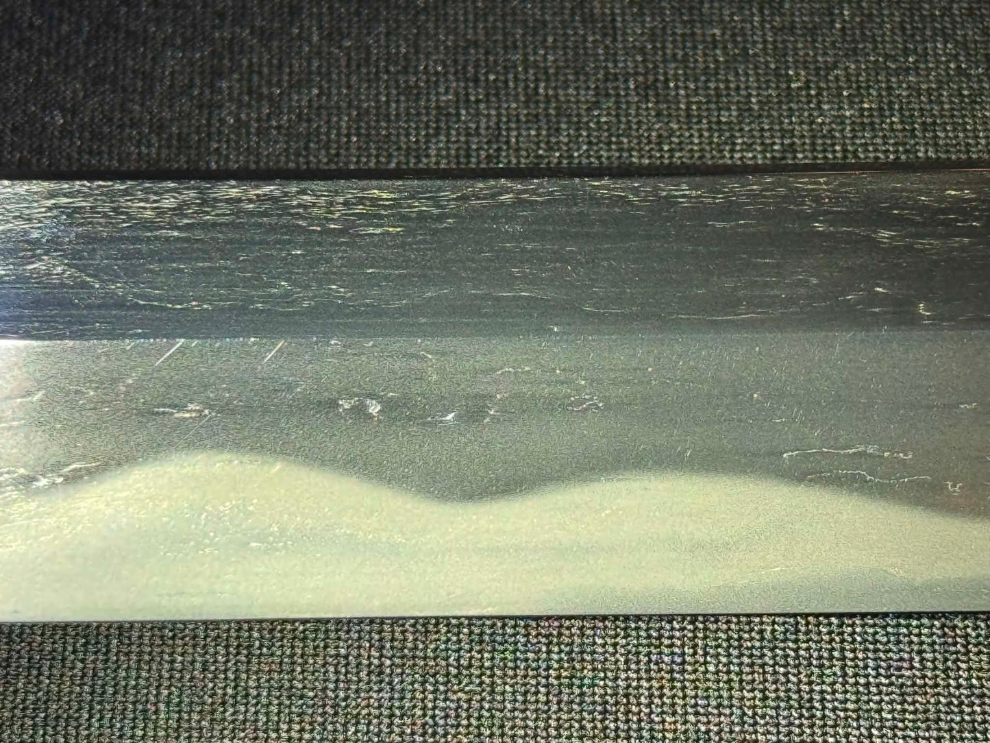 Antique Nihonto - Possible BATTLE DAMAGE Katana in Tachi Koshirae, signed Kunimune (unverified)