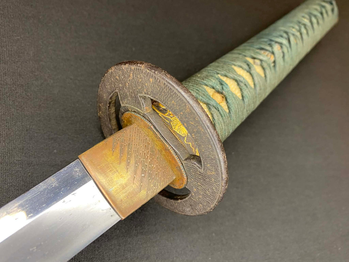 Antique Nihonto Unmatched Daishou - Katana and Wakizashi in Shirasaya with Koshirae