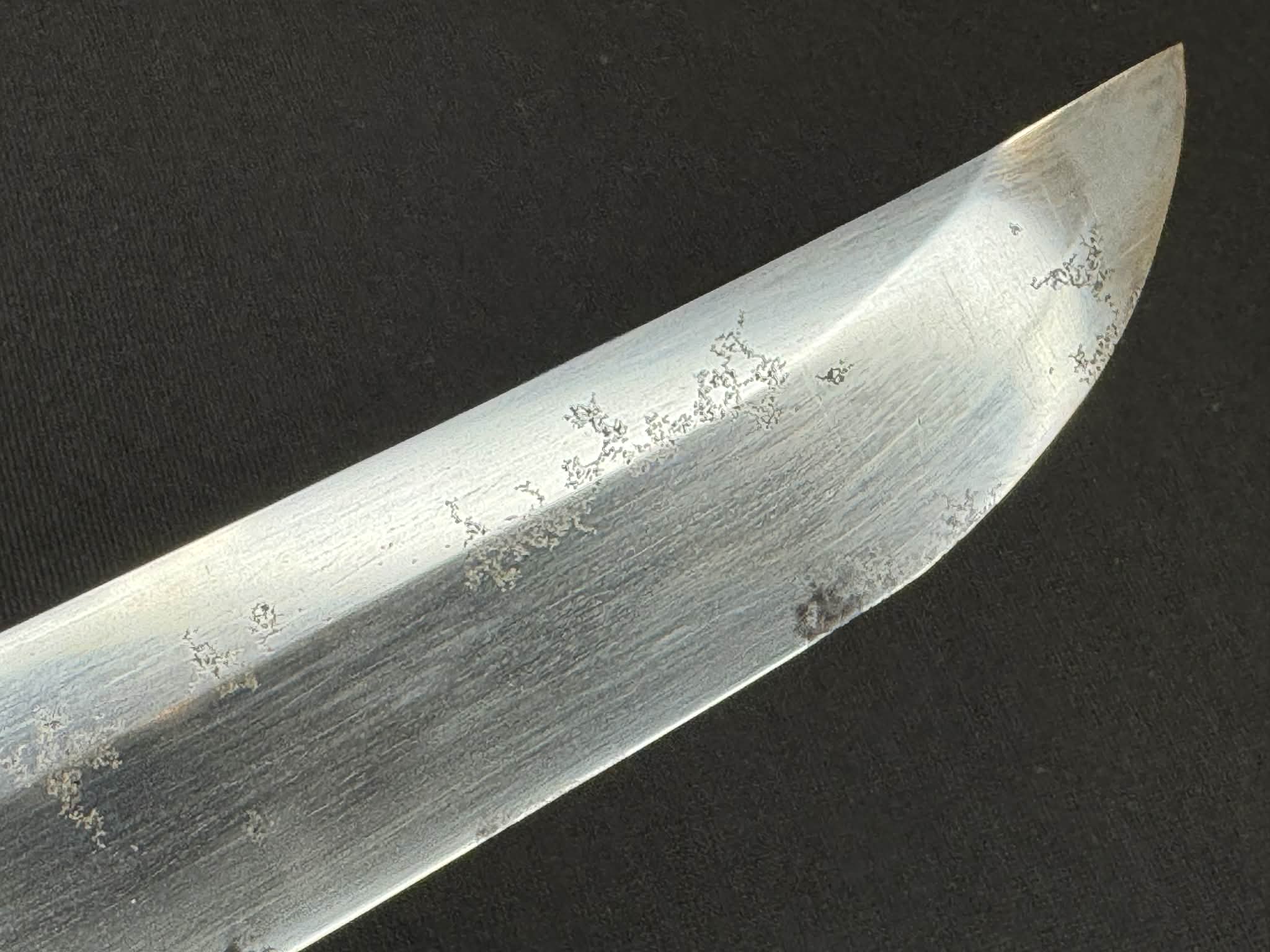 Nihonto - Showato Katana in Tachi Koshirae, Signed Seki Kanemune Saku