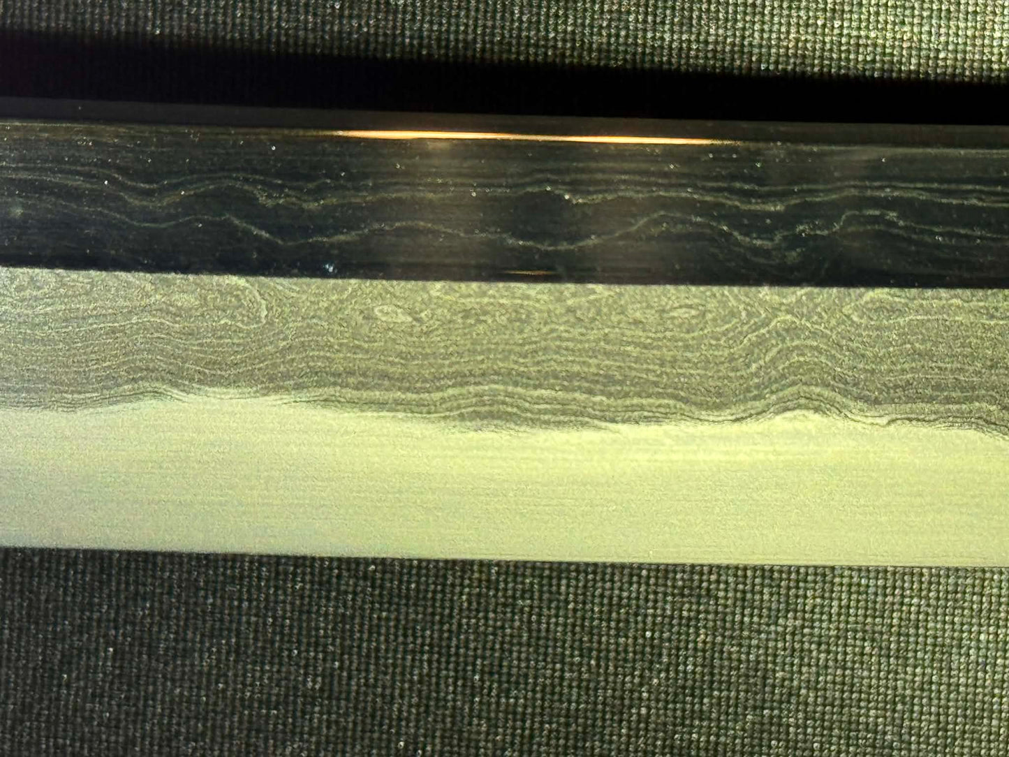 Masterwork Phoenix Armory Katana - Dark Vanguard Handachi Folded Steel