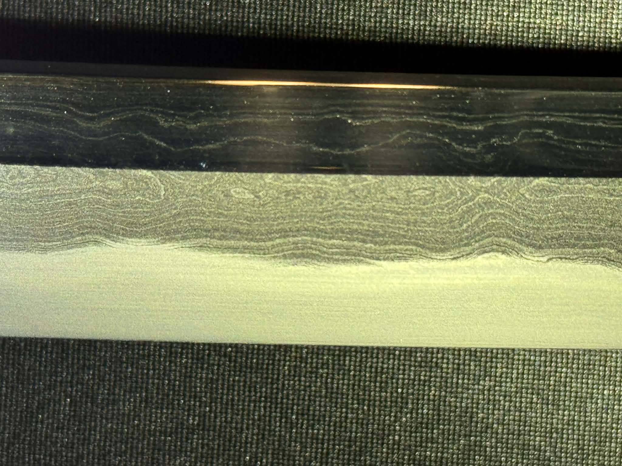 Masterwork Phoenix Armory Katana - Dark Vanguard Handachi Folded Steel