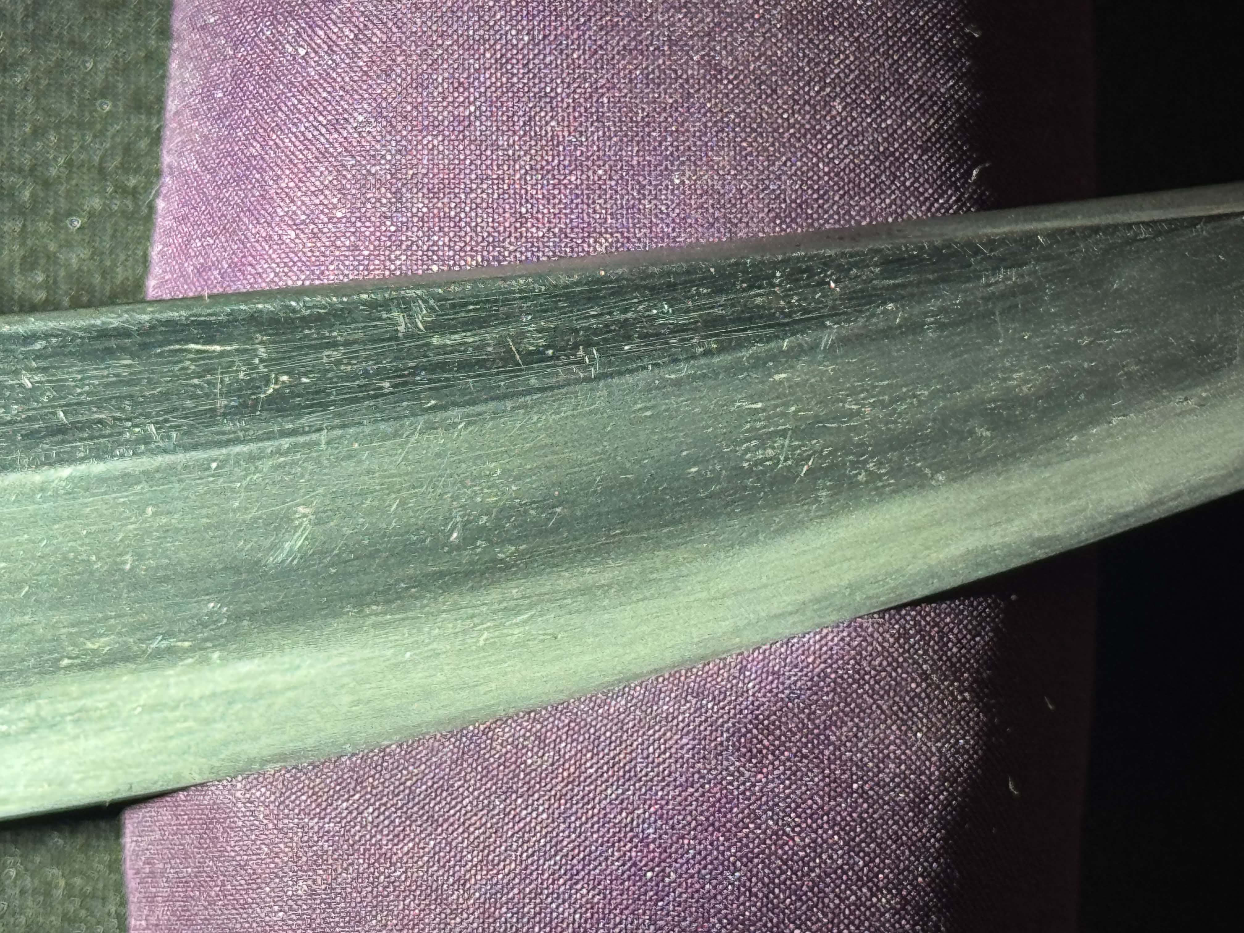Antique Nihonto - WIDE Naginata Naoshi Wakizashi in Koshirae, signed Chikushu Ju Sa (unverified)