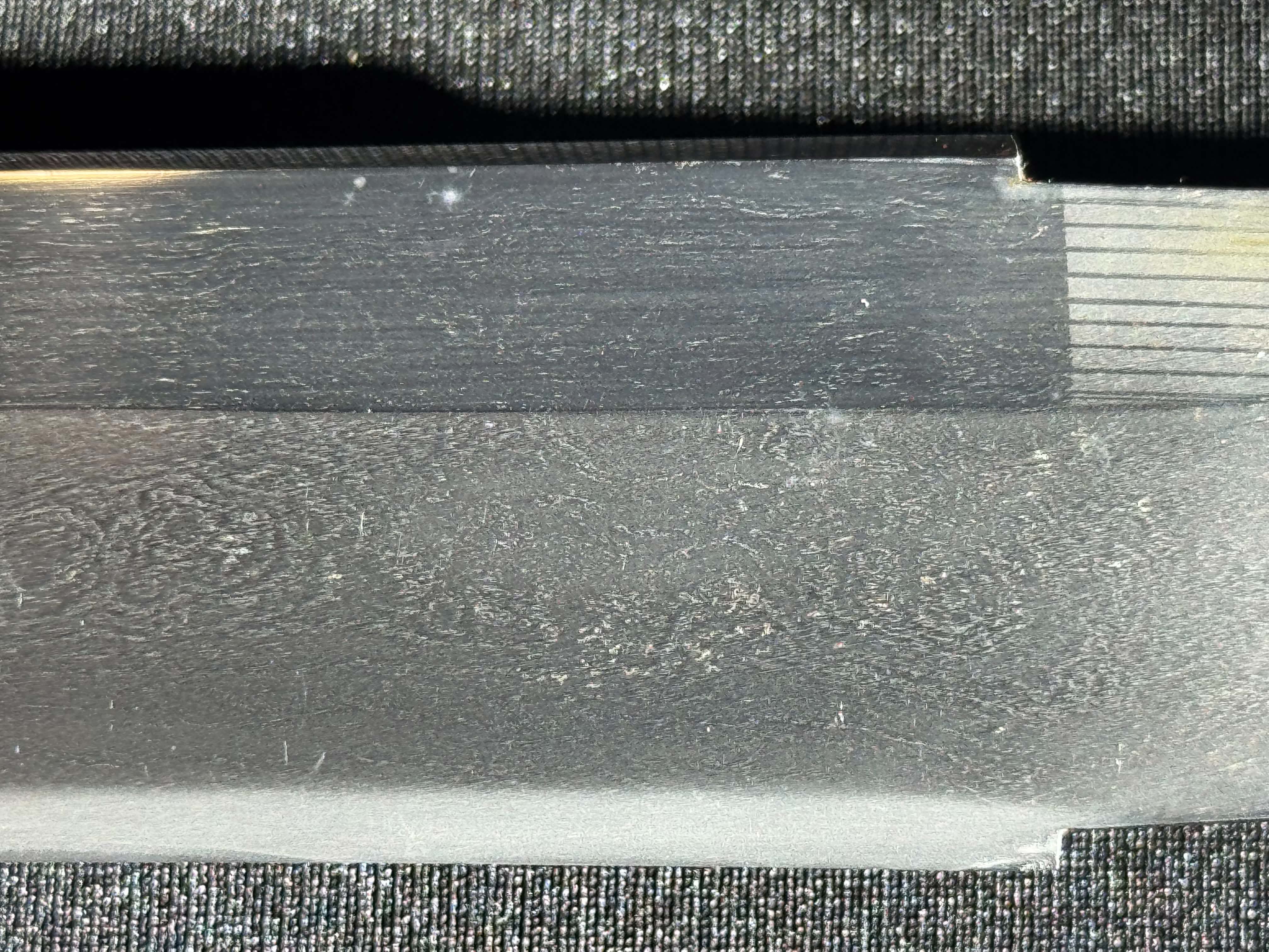 CONSIGNMENT Antique Nihonto - Wakizashi in Shirasaya, signed Settsu Ju Fujiwara Sadatsugu (unverified)