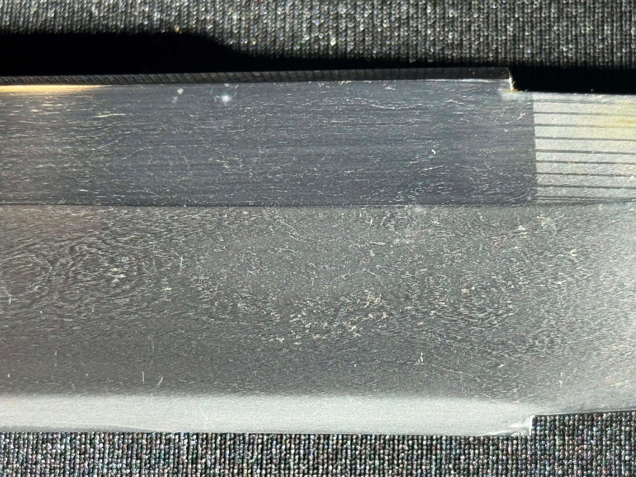 CONSIGNMENT Antique Nihonto - Wakizashi in Shirasaya, signed Settsu Ju Fujiwara Sadatsugu (unverified)