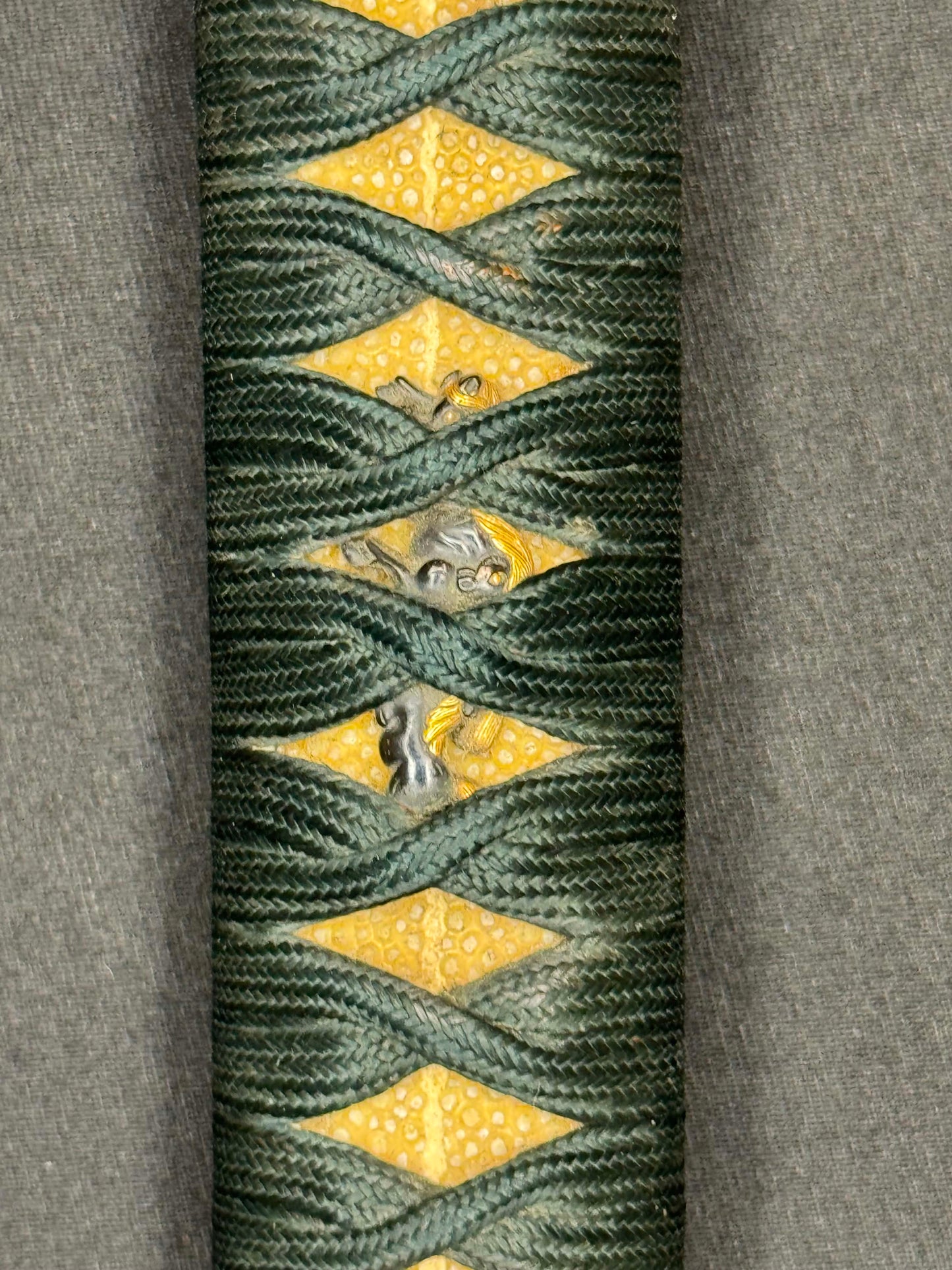 Antique Nihonto - Katana in Hamdachi Koshirae, Signed Chikushu Ju Sa Yasuchika, Dated Genji 1 (1864) NBTHK Certified
