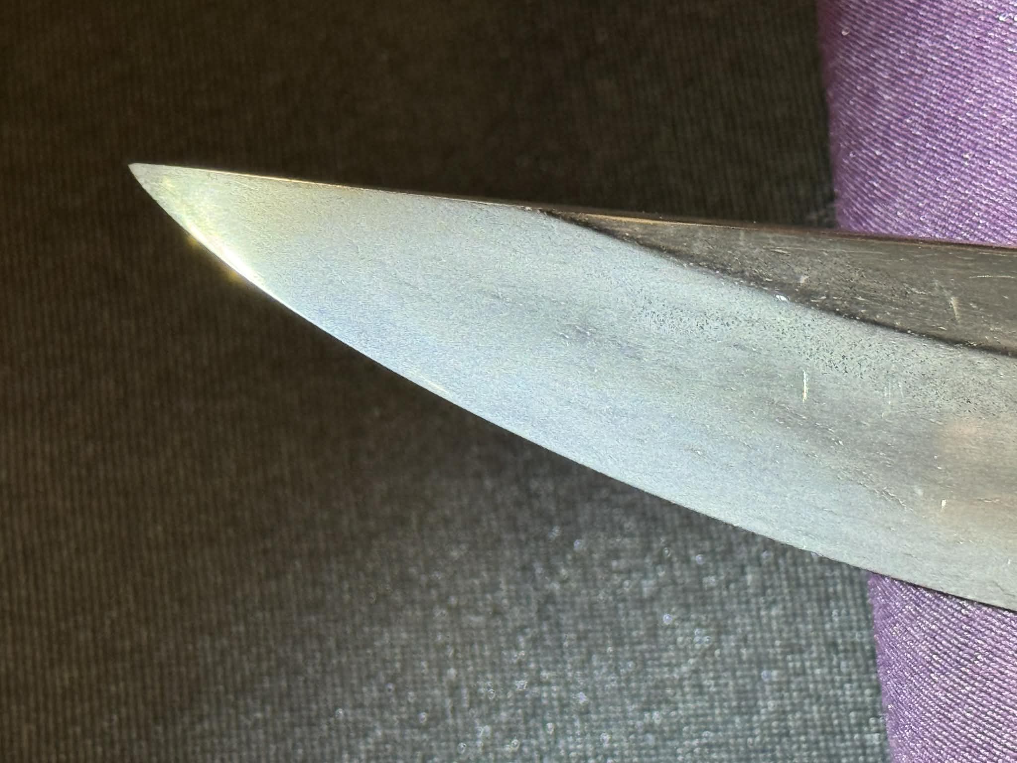 Antique Nihonto - Naginata Naoshi Wakizashi in Shirasaya