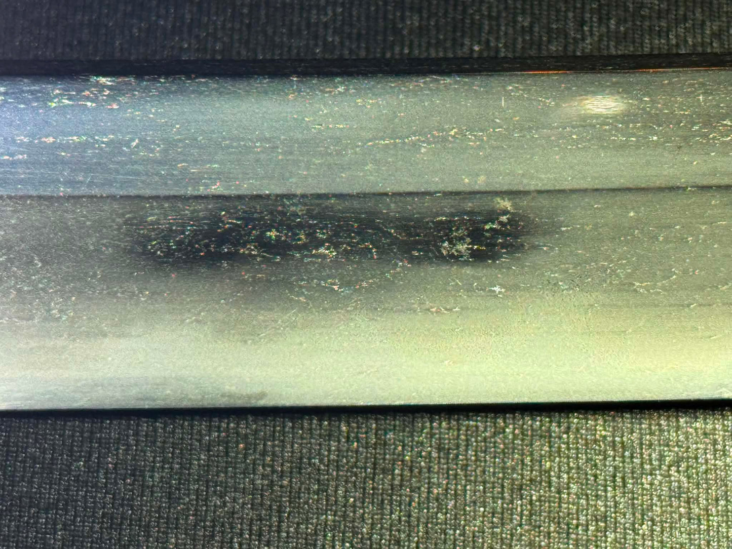 Antique Nihonto - Daishou Katana (NBTHK attributed to Fujiwara Takada) and Wakizashi (NBTHK attributed to Echizen Seki) in Handachi Koshirae