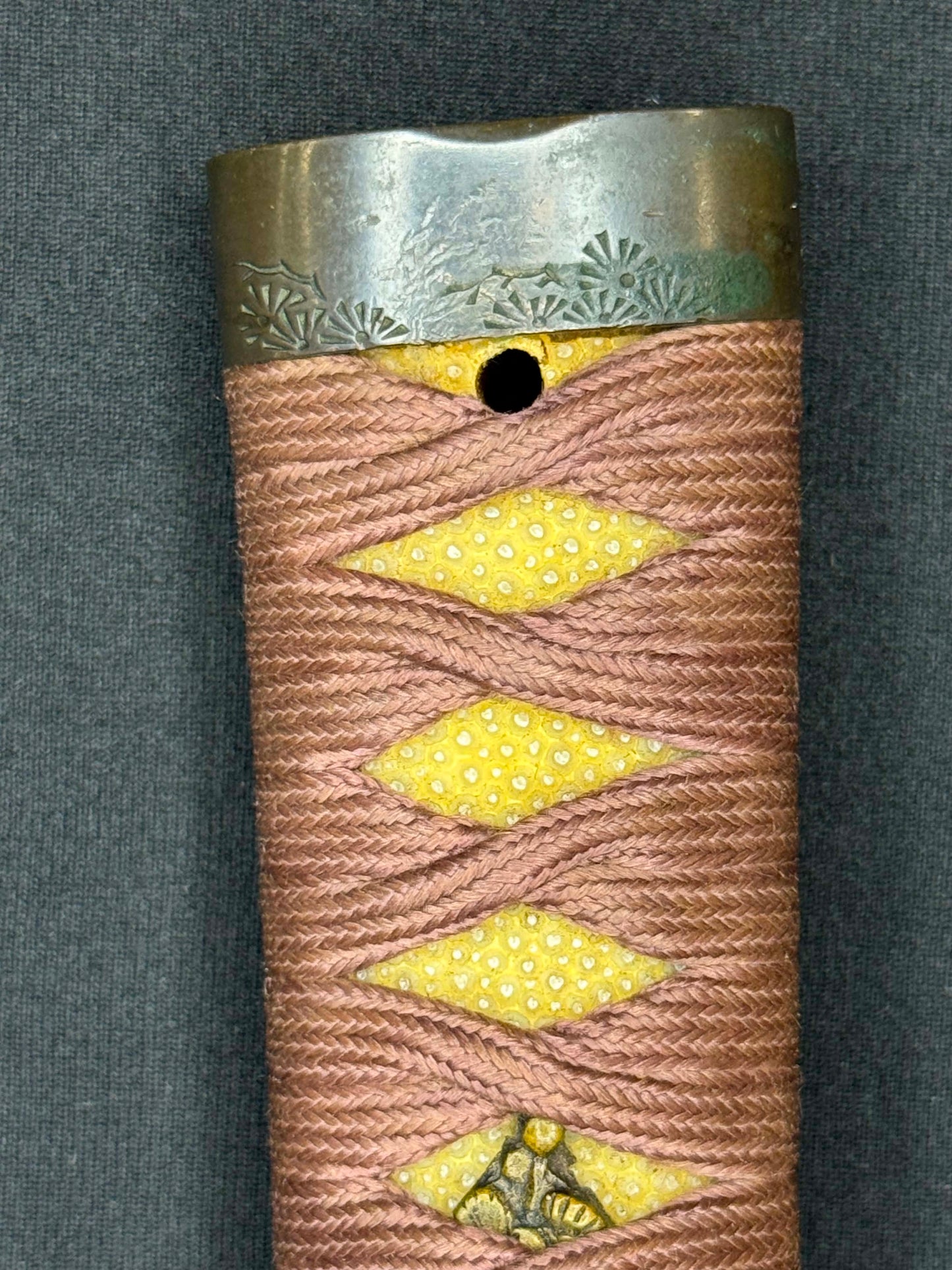 Antique Nihonto - Shobu Wakizashi in Koshirae, NBTHK attributed to Kai Mihara