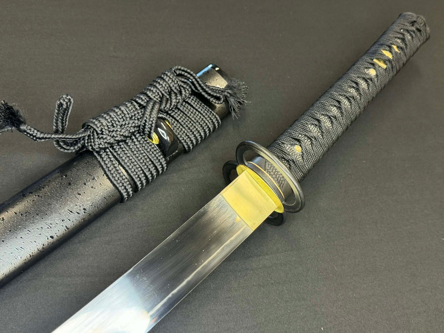 Legacy Blades Samgakdo -  Korean Mat Cutter - 1095 Clay Tempered Carbon Steel 40mm