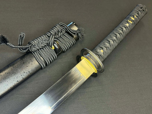 Legacy Blades Samgakdo -  Korean Mat Cutter - 1095 Clay Tempered Carbon Steel 40mm