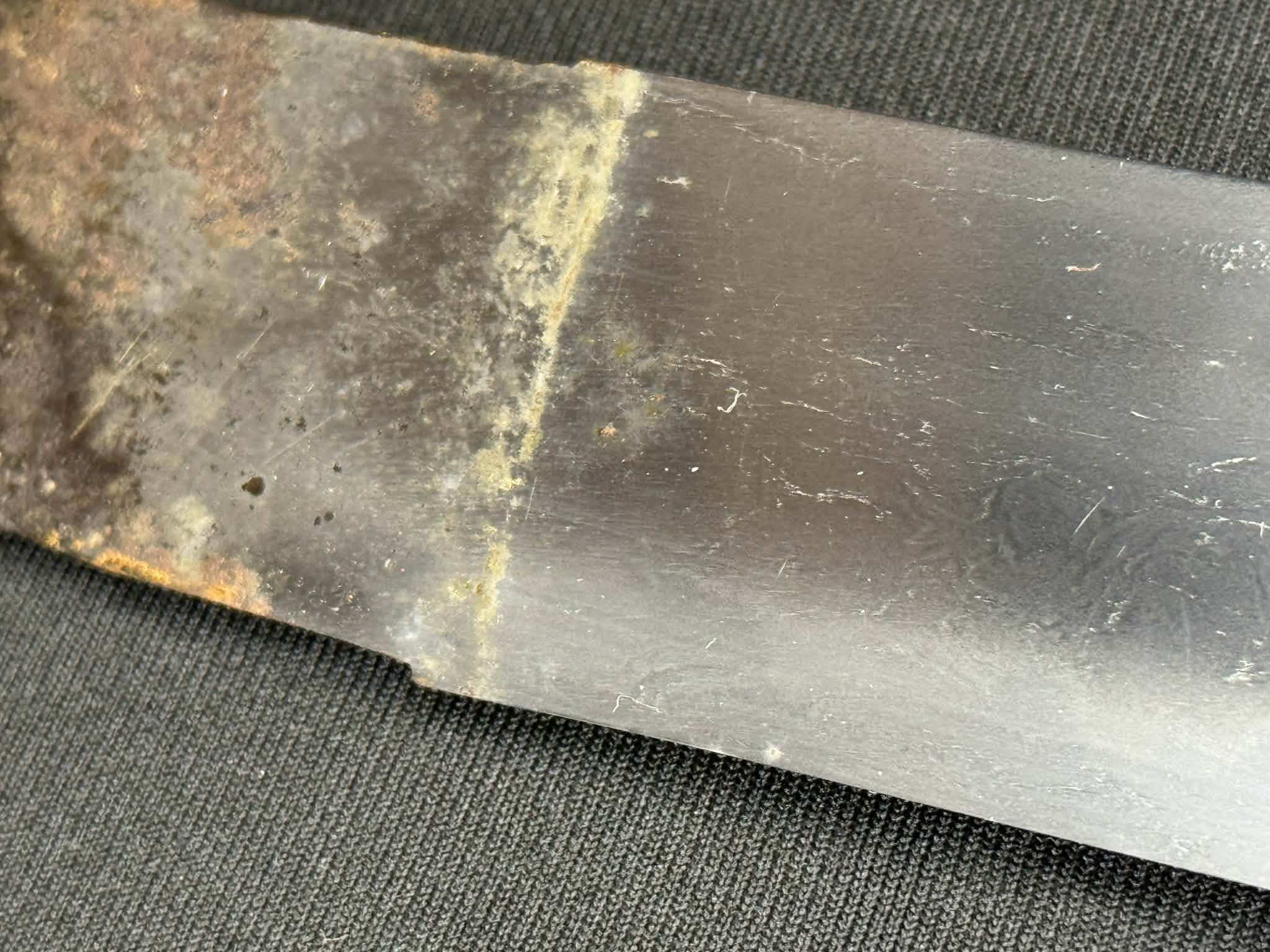 Antique Nihonto - HIRAZUKURI! Katana in shirasaya