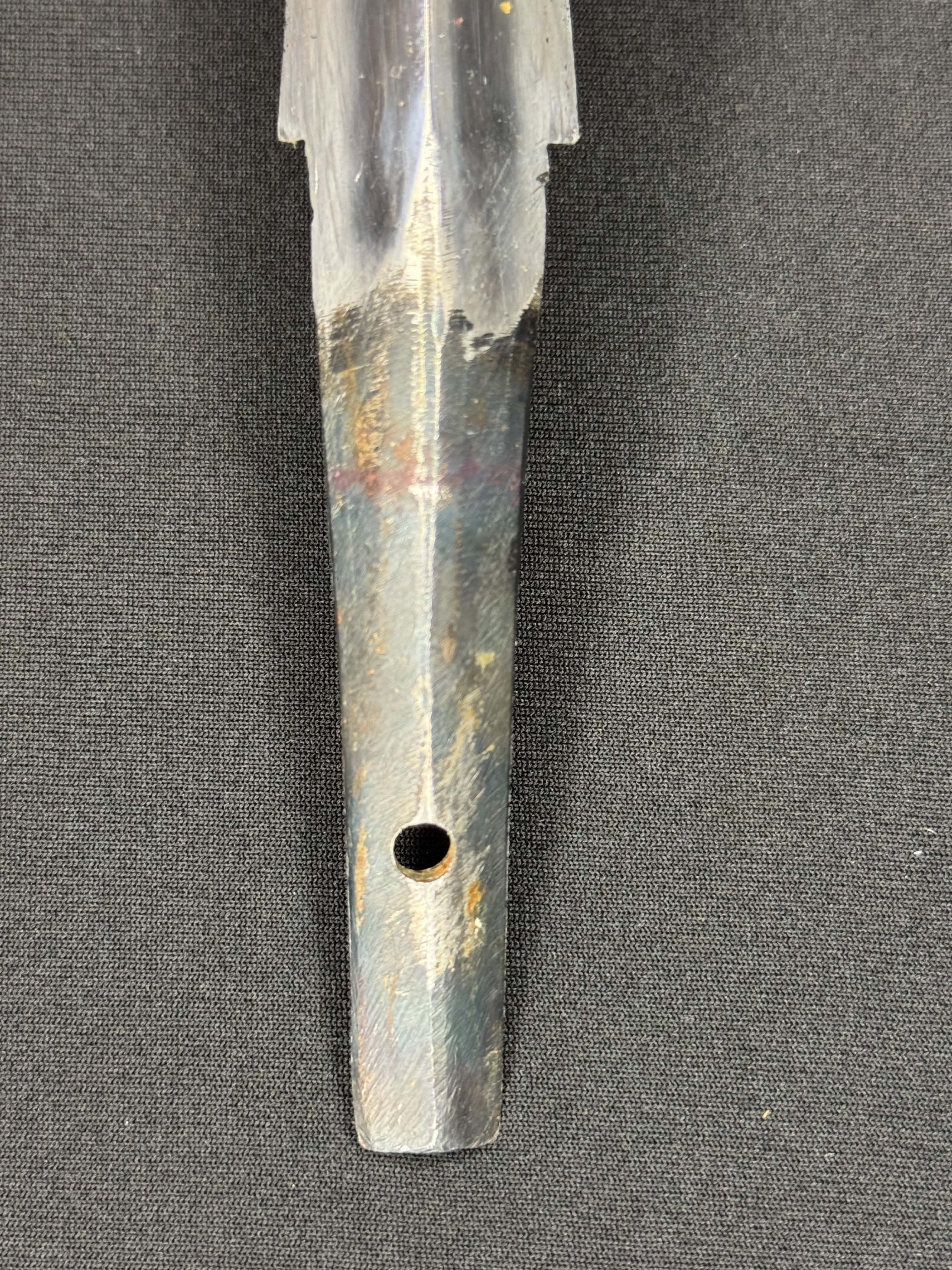 Antique Nihonto - Sankaku Yari in Tanto Koshirae