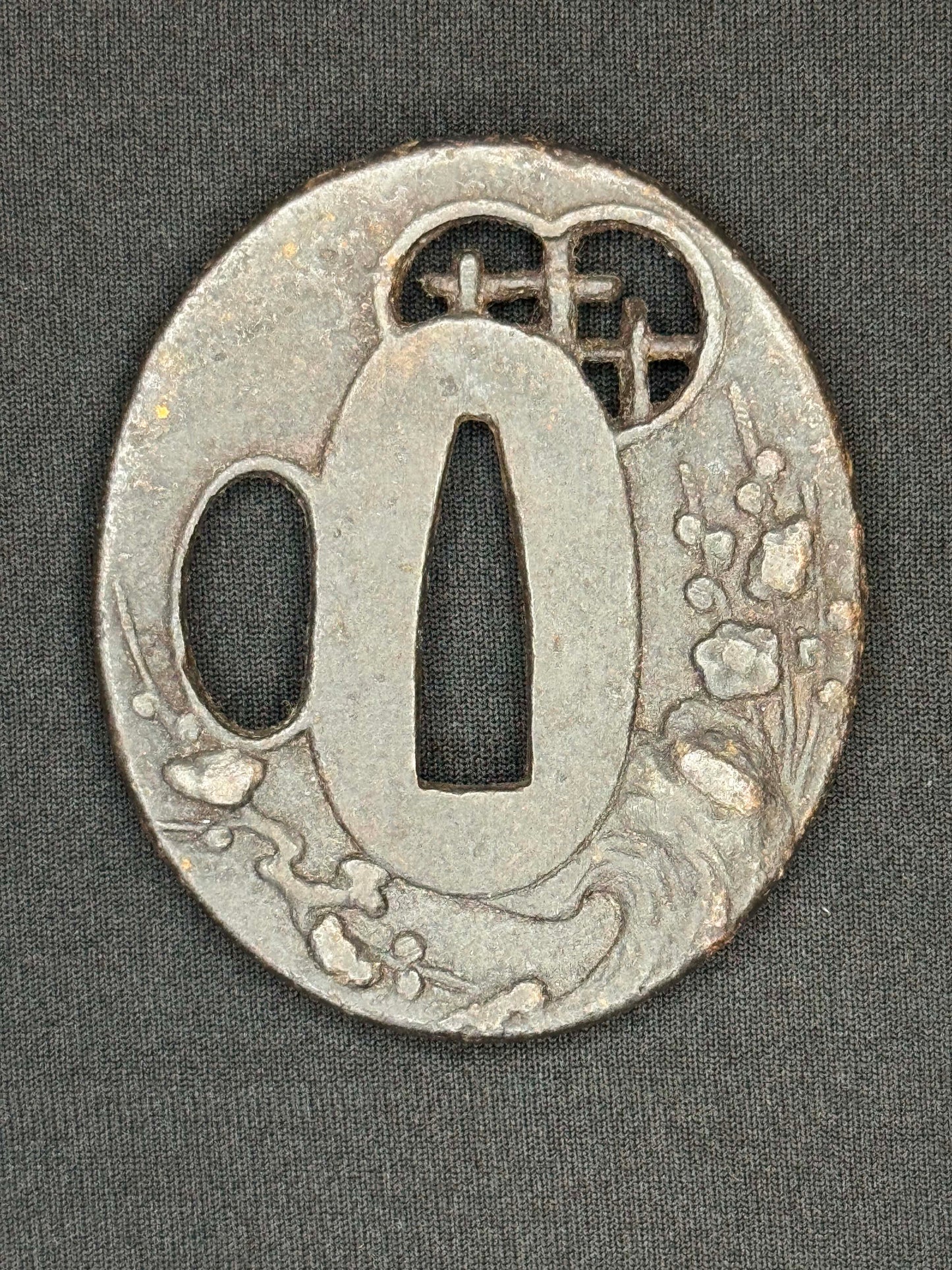 Antique Tsuba - possible Christian