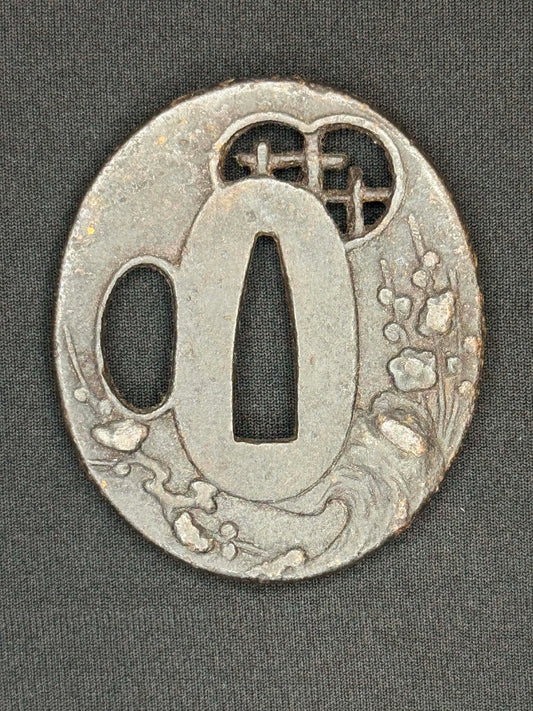 Antique Tsuba - possible Christian