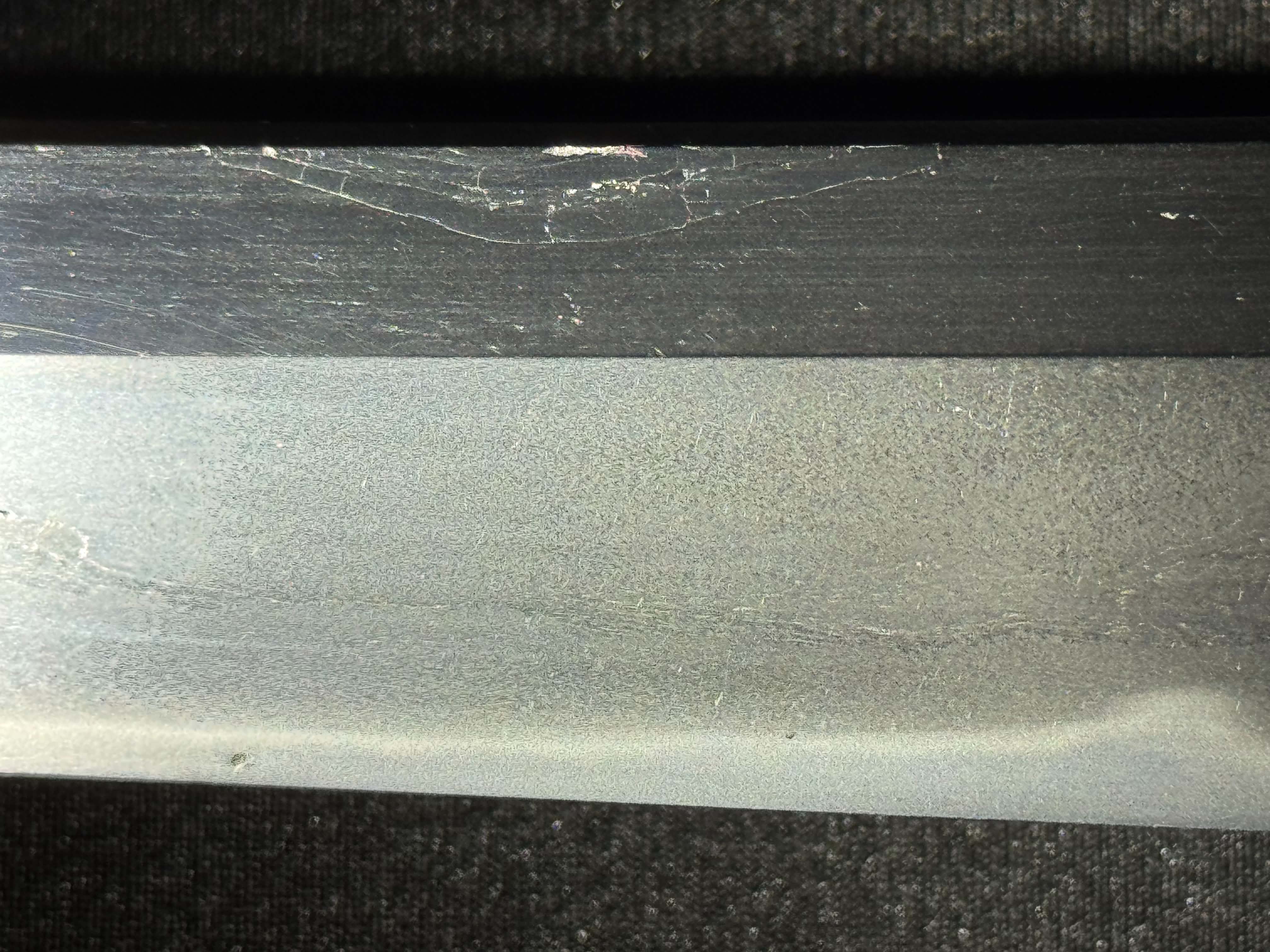 Antique Nihonto - Osoraku Tanto in Shirasaya, Signed Nio Father Kiyomori and Son Kiyozane, Made of Nanbantetsu, NBTHK Certified