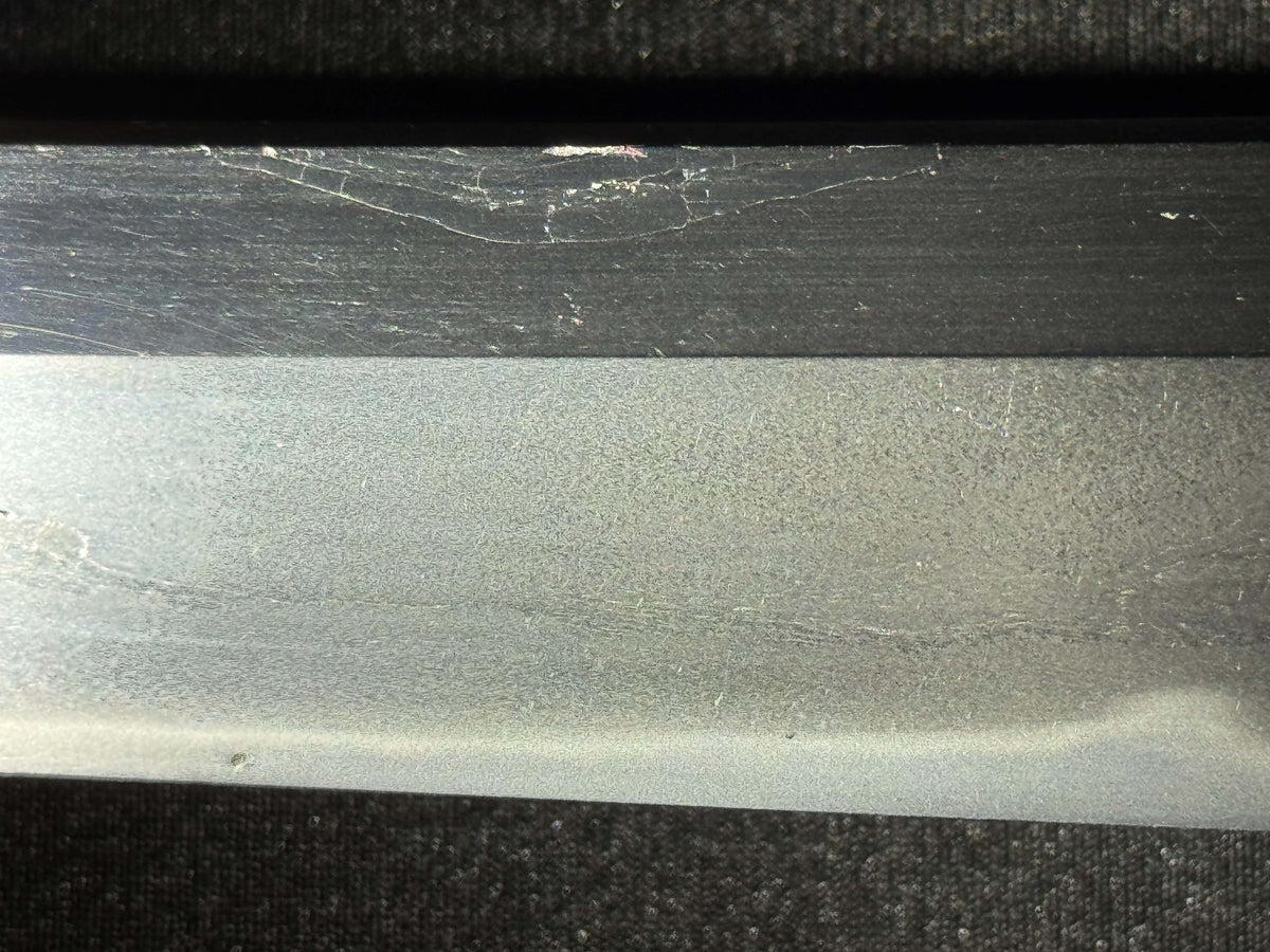 Antique Nihonto - Osoraku Tanto in Shirasaya, Signed Nio Father Kiyomori and Son Kiyozane, Made of Nanbantetsu, NBTHK Certified