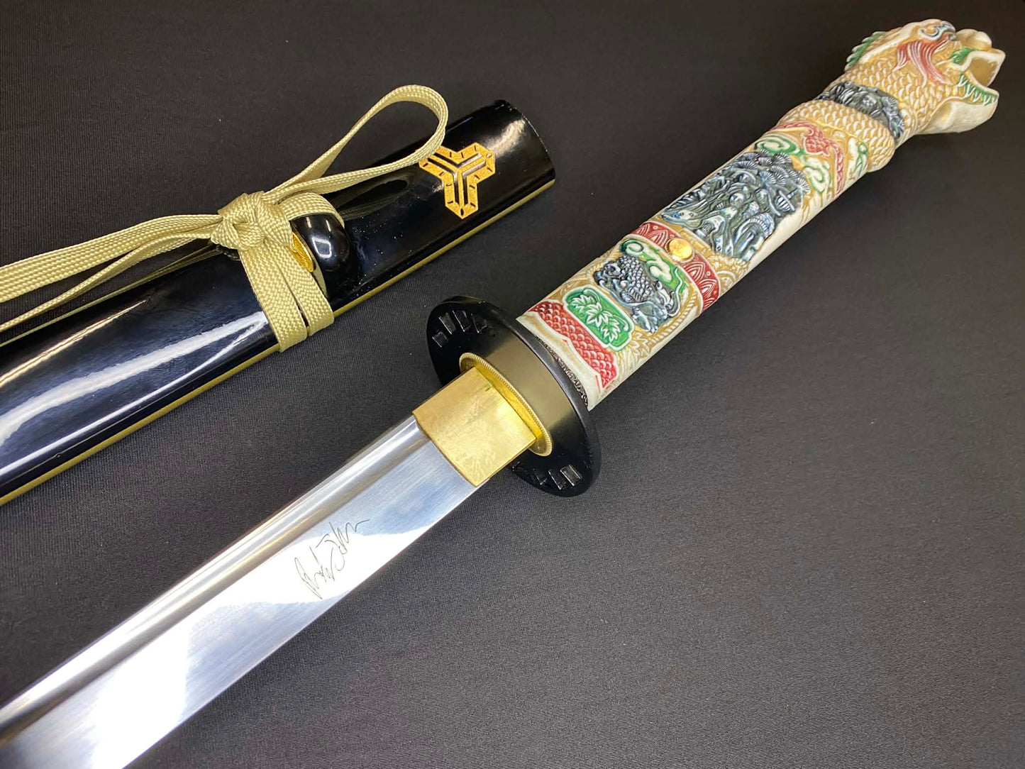 Phoenix Armory Katana - The Hanzo Masamune signed by Randy Jackson