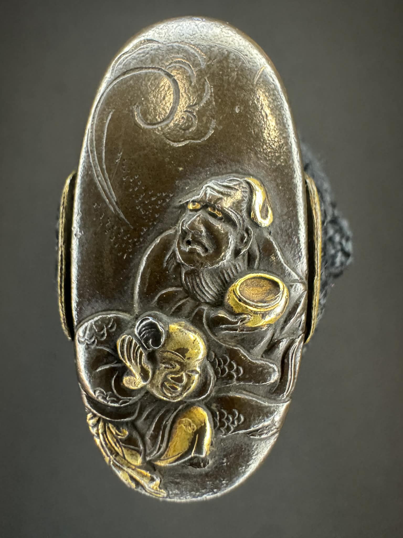 Antique Nihonto - Wakizashi in Koshirae with Dragon Nanban Tsuba
