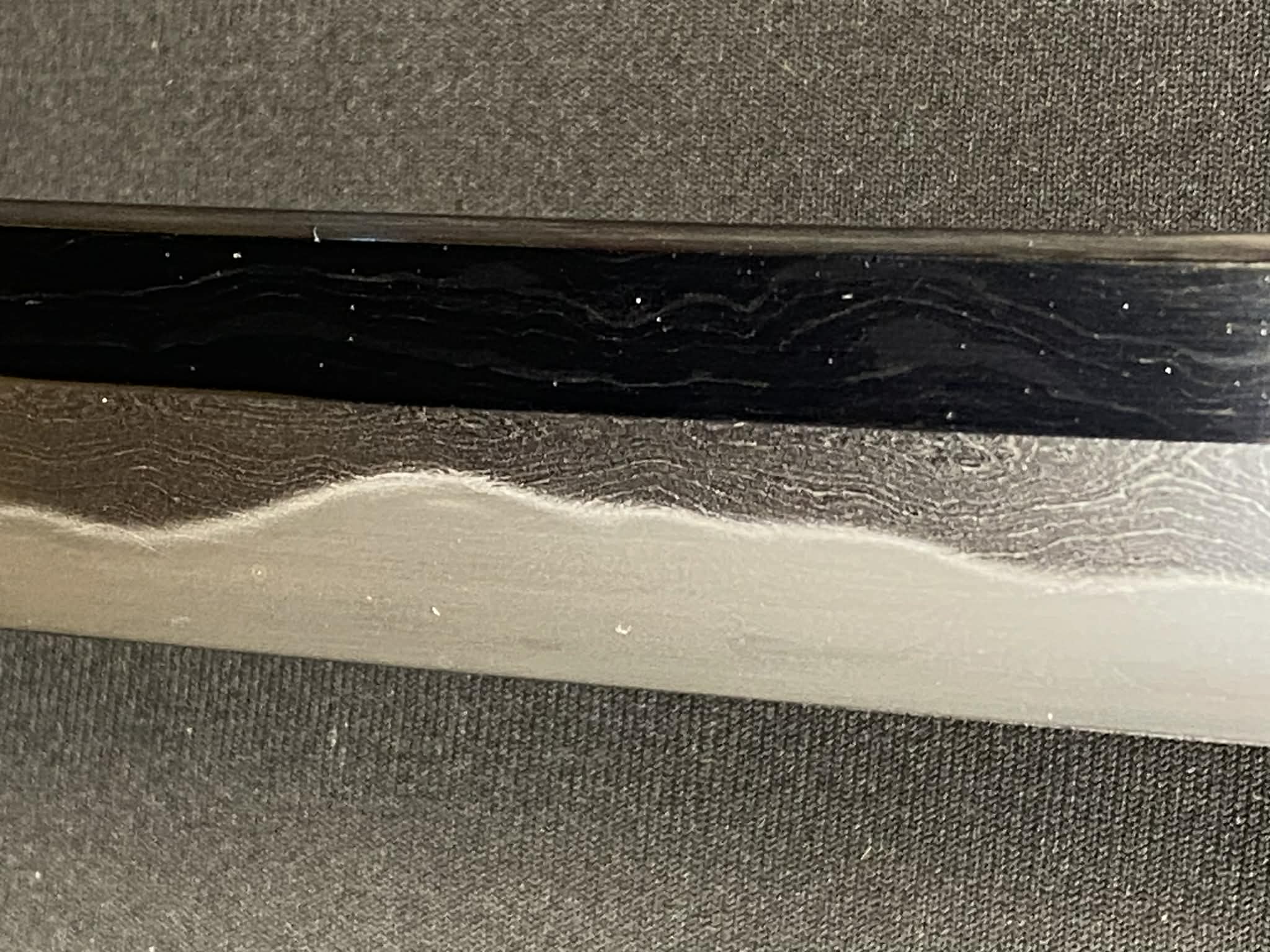 Masterwork Phoenix Armory Katana - Scarlet Vanguard Handachi Folded Steel