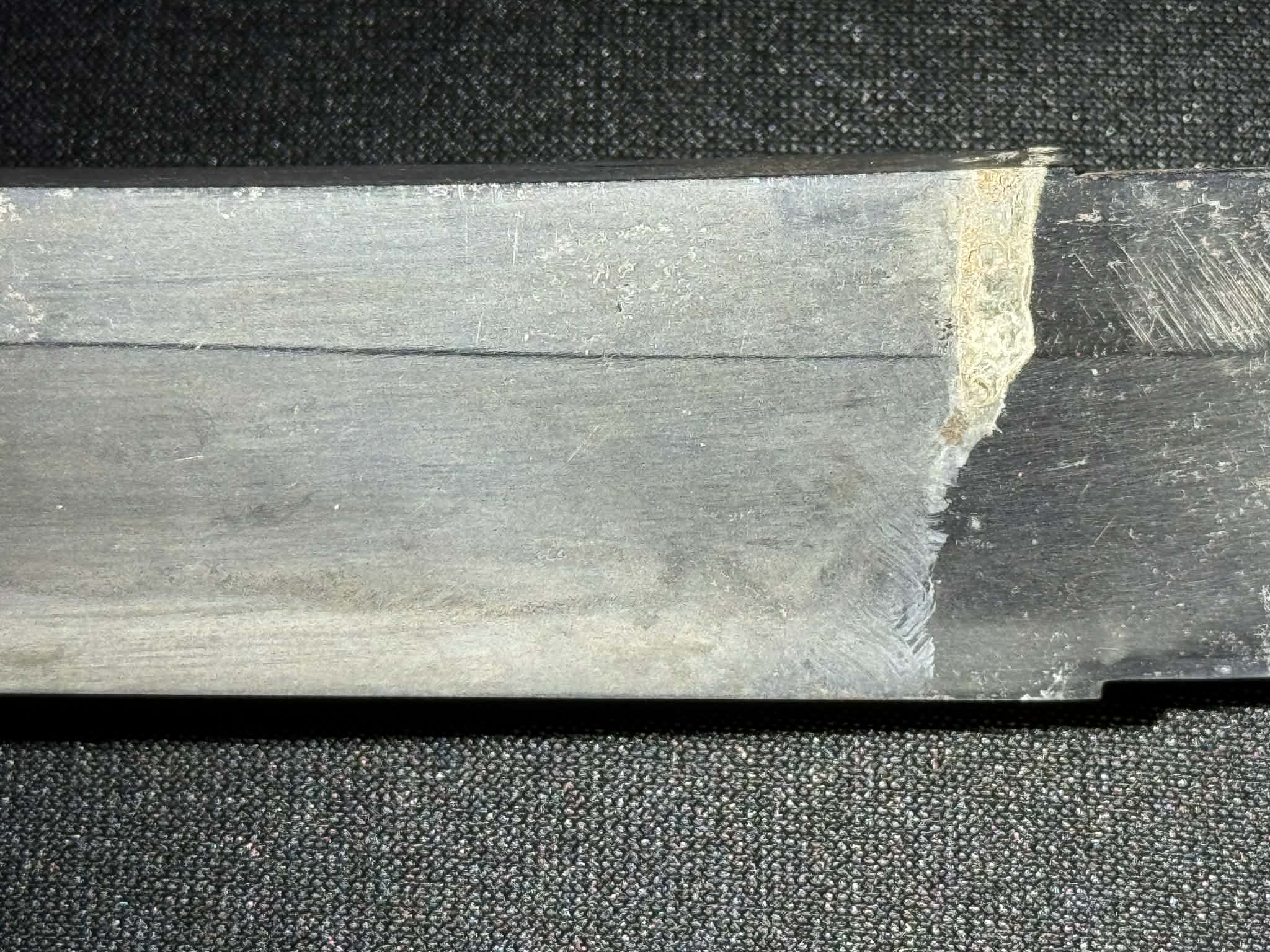 Antique Nihonto - Late Muromachi Katana in WW2 pilot Gunto fittings - Signed Tomotsugu