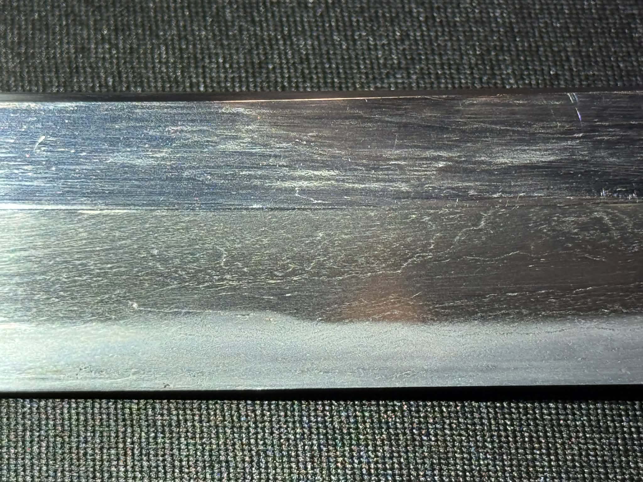 Antique Nihonto - Late Muromachi  (500 years old) Nagamaki Naoshi Wakizashi in Shirasaya, signed Yasunori (NBTHK certified)