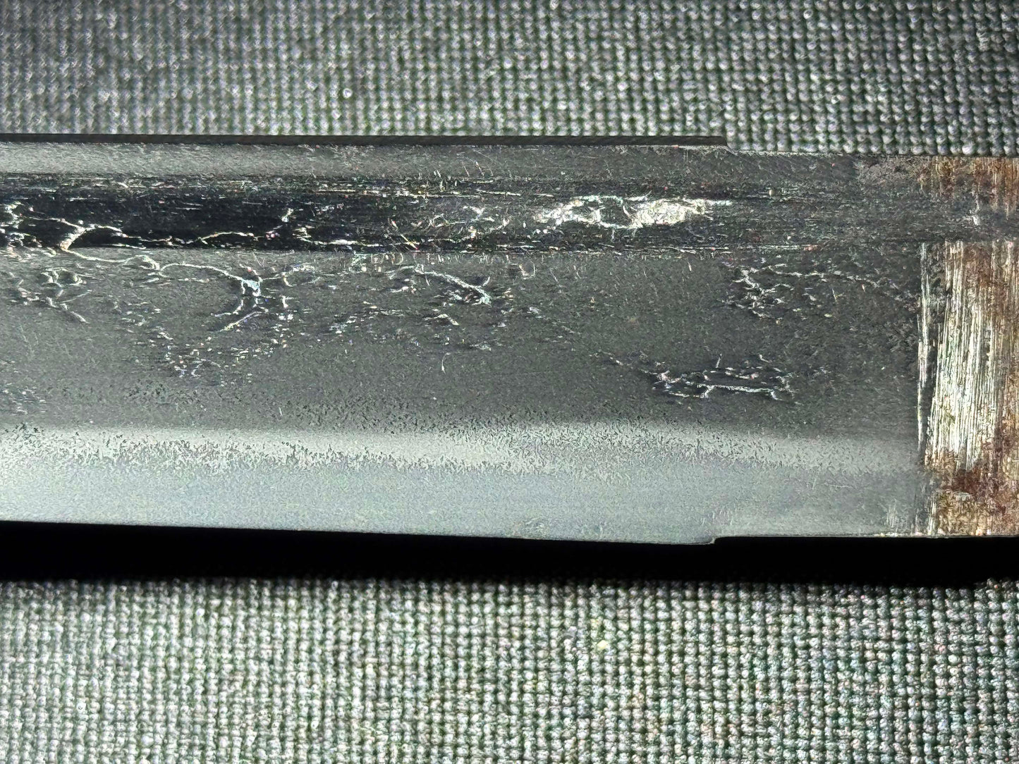 Antique Nihonto - Tanto on Shirasaya, signed Yukimitsu, certified by NBTHK