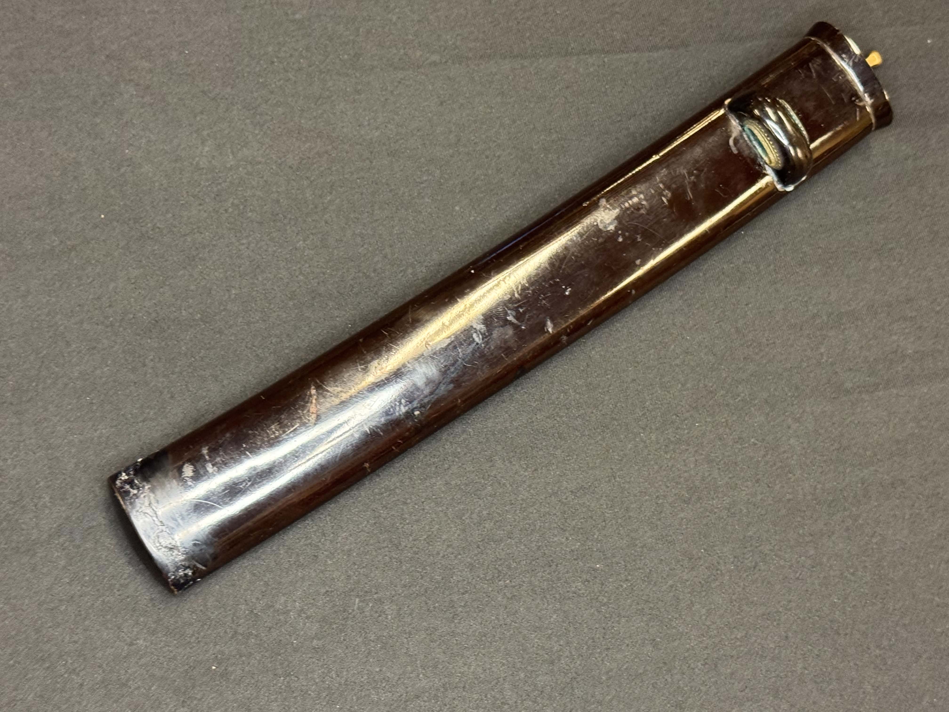 Antique Nihonto - Tanto in koshirae, signed Hiroyoshi, NBTHK certified