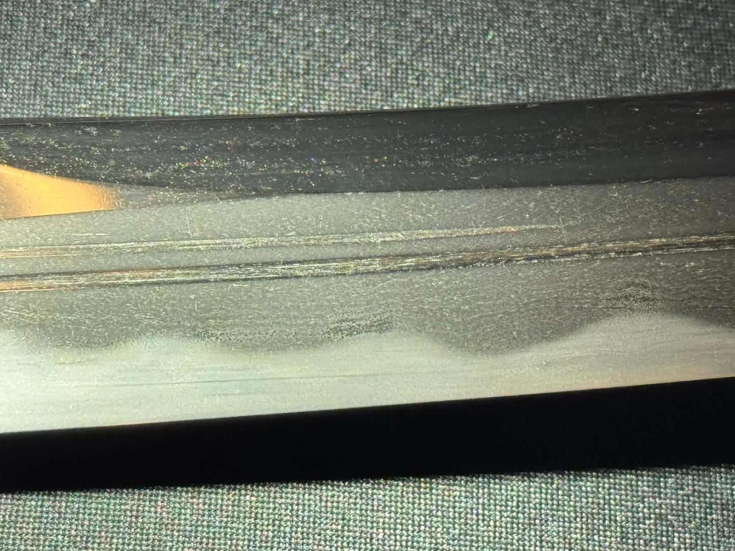 Antique Nihonto - Naginata Naoshi Wakizashi in Shirasaya - signed Echizen Kuni Ju Kanenori, NBTHK certified
