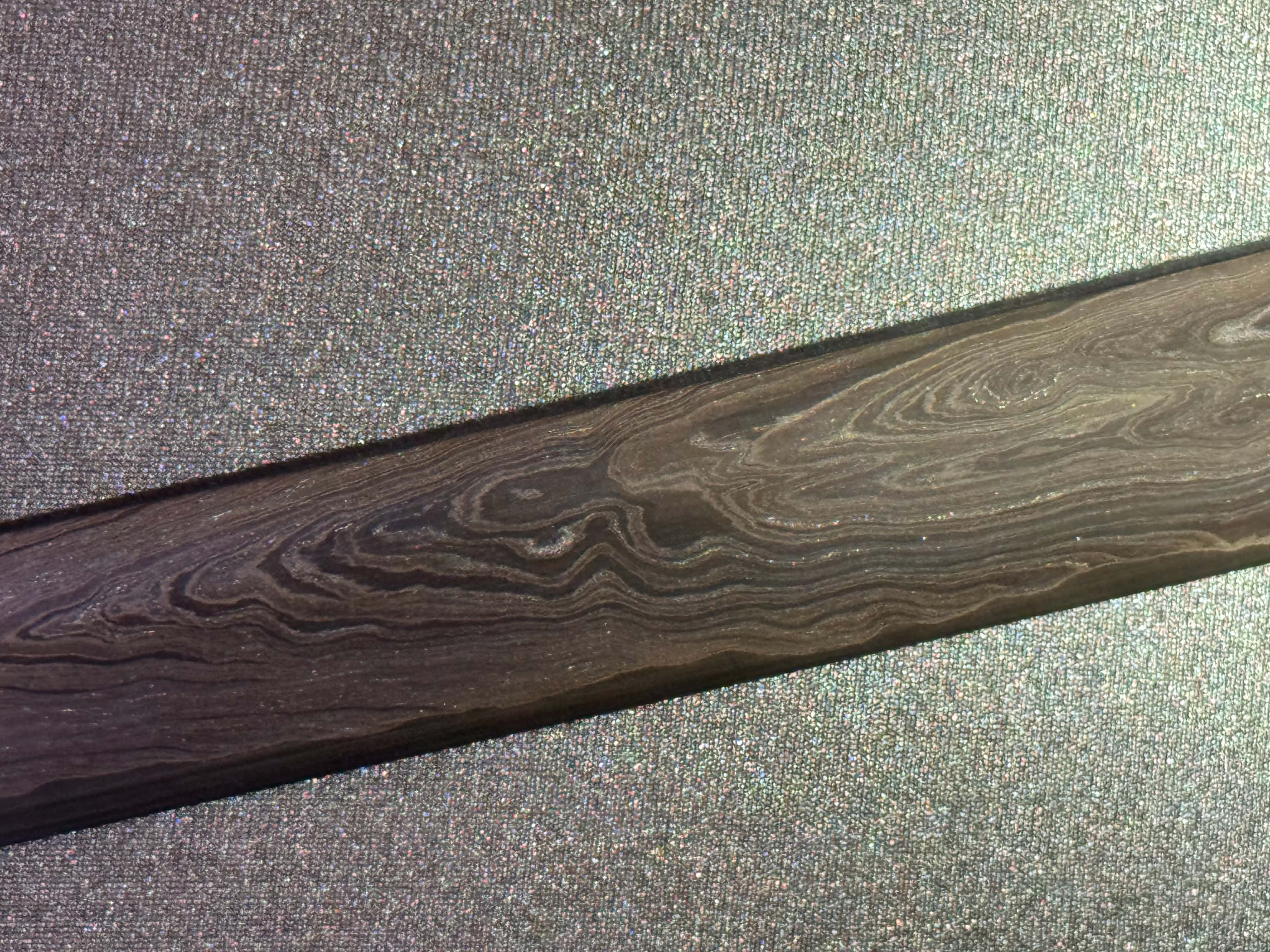 Dragonspring Katana - Mizu Blue Eye Samurai Sanmai Meteorite Damascus