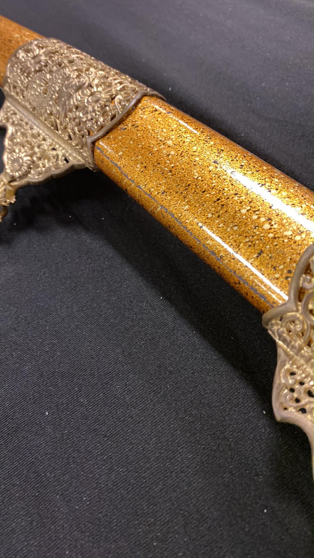 LAST ONE, DAMAGED SAYA USED FLOOR MODEL Cloudhammer Kazari Tachi - Kogarasu - 27.5