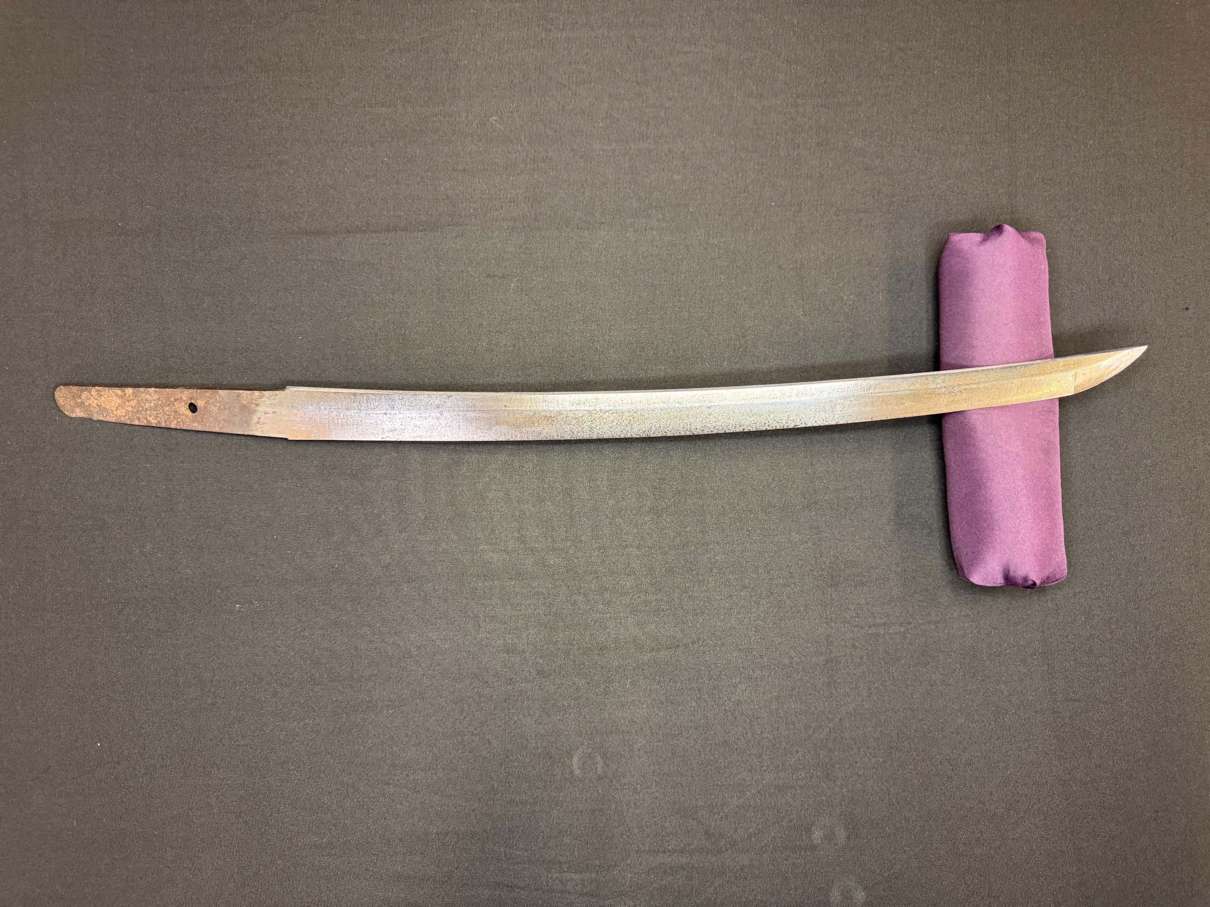Antique Nihonto - Late Edo Wakizashi  with Shikomizue mounts (Stick Sword)