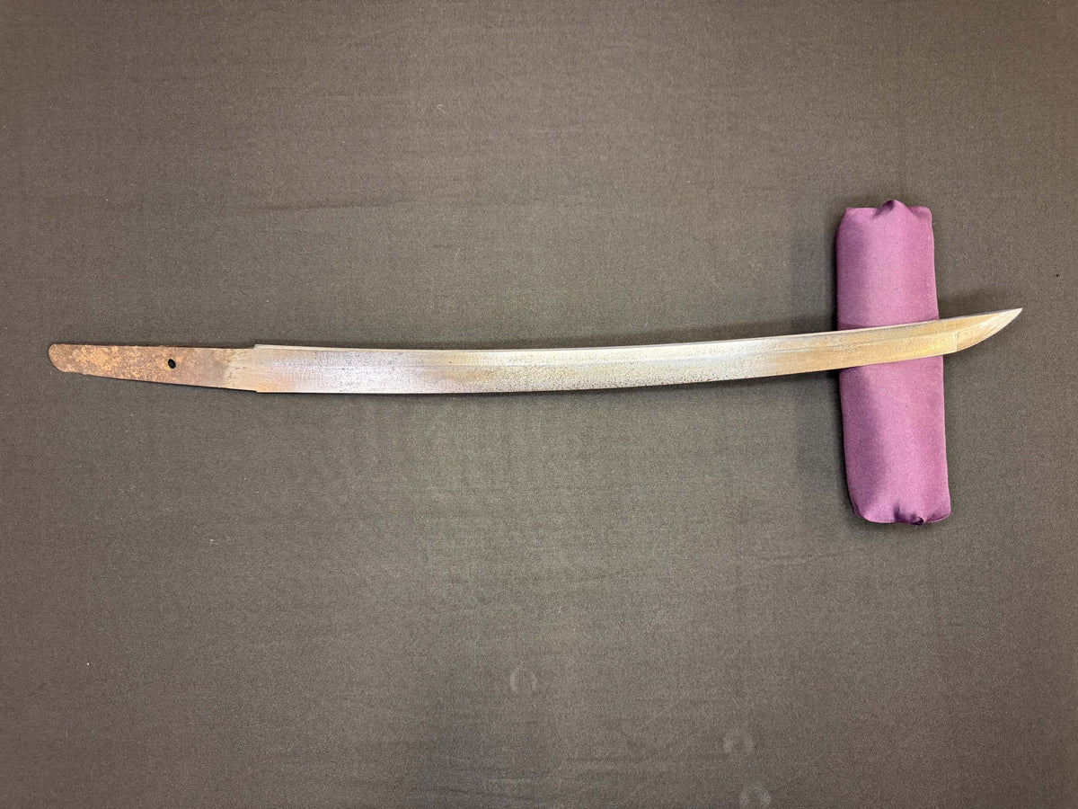 Antique Nihonto - Late Edo Wakizashi  with Shikomizue mounts (Stick Sword)